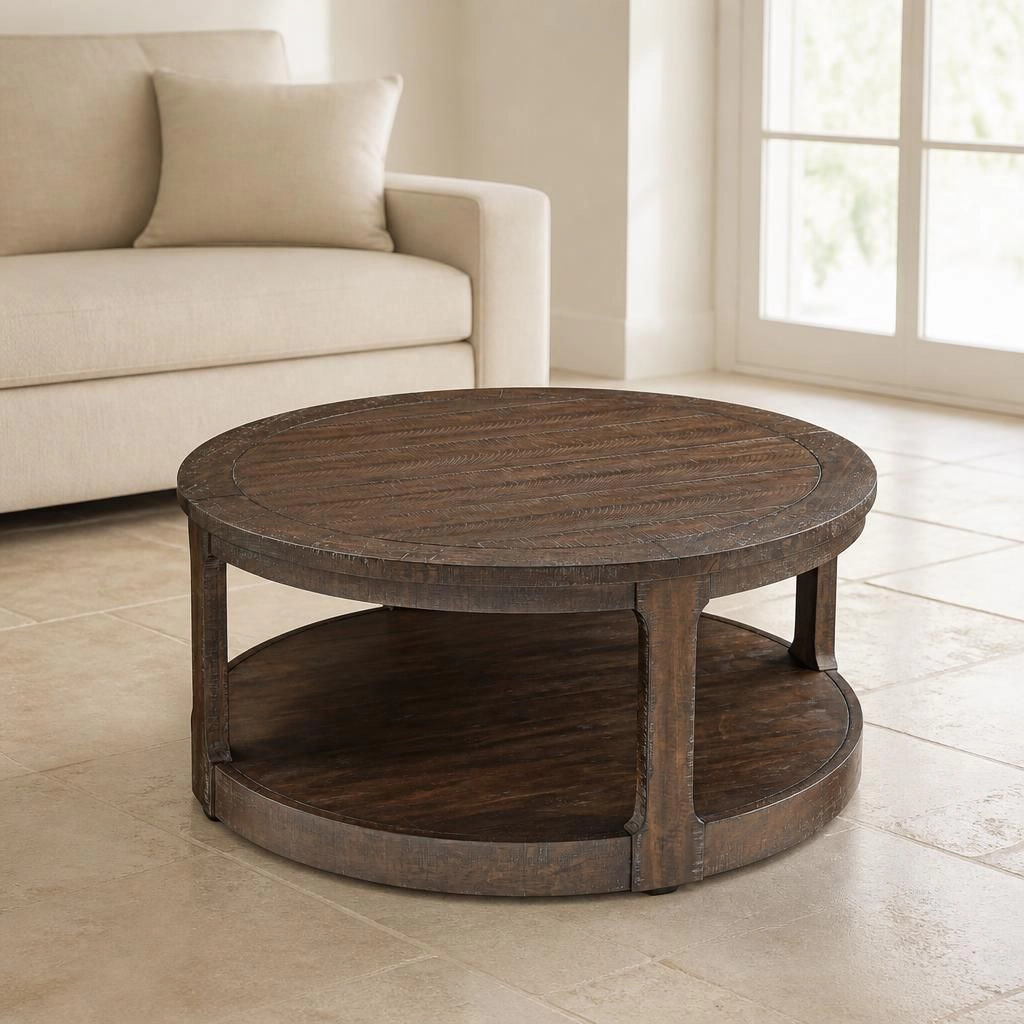 GOODSILO 40 Inch Square Multipurpose Solid Wood Construction Table