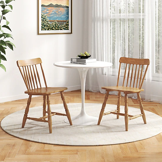 LJG Windsor Dining Chairs Set of 4 with Curved Spindle - JCPenney