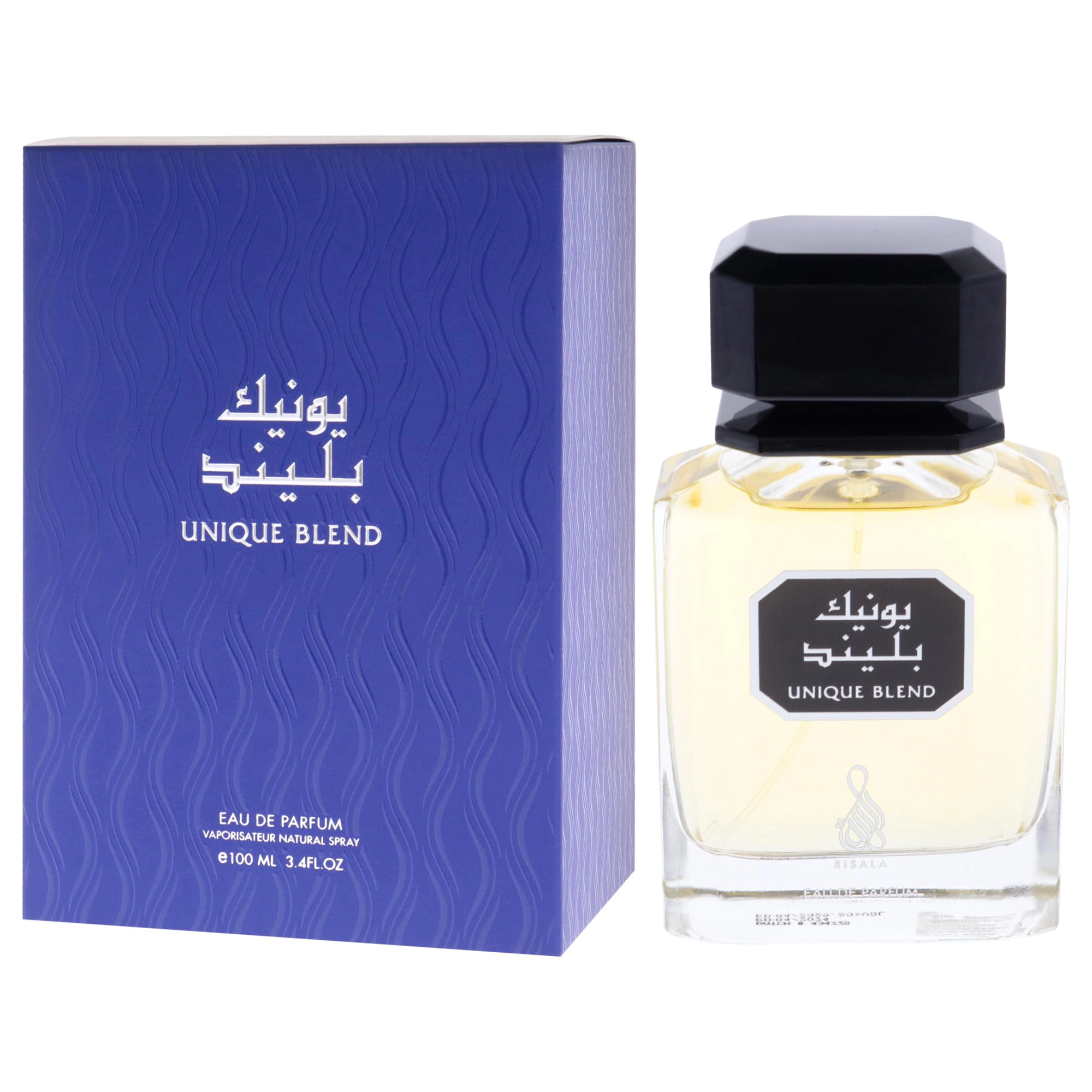 Risala Unique Blend Eau de Parfum Unisex - Woody Spicy Citrus 3.4 oz Spray
