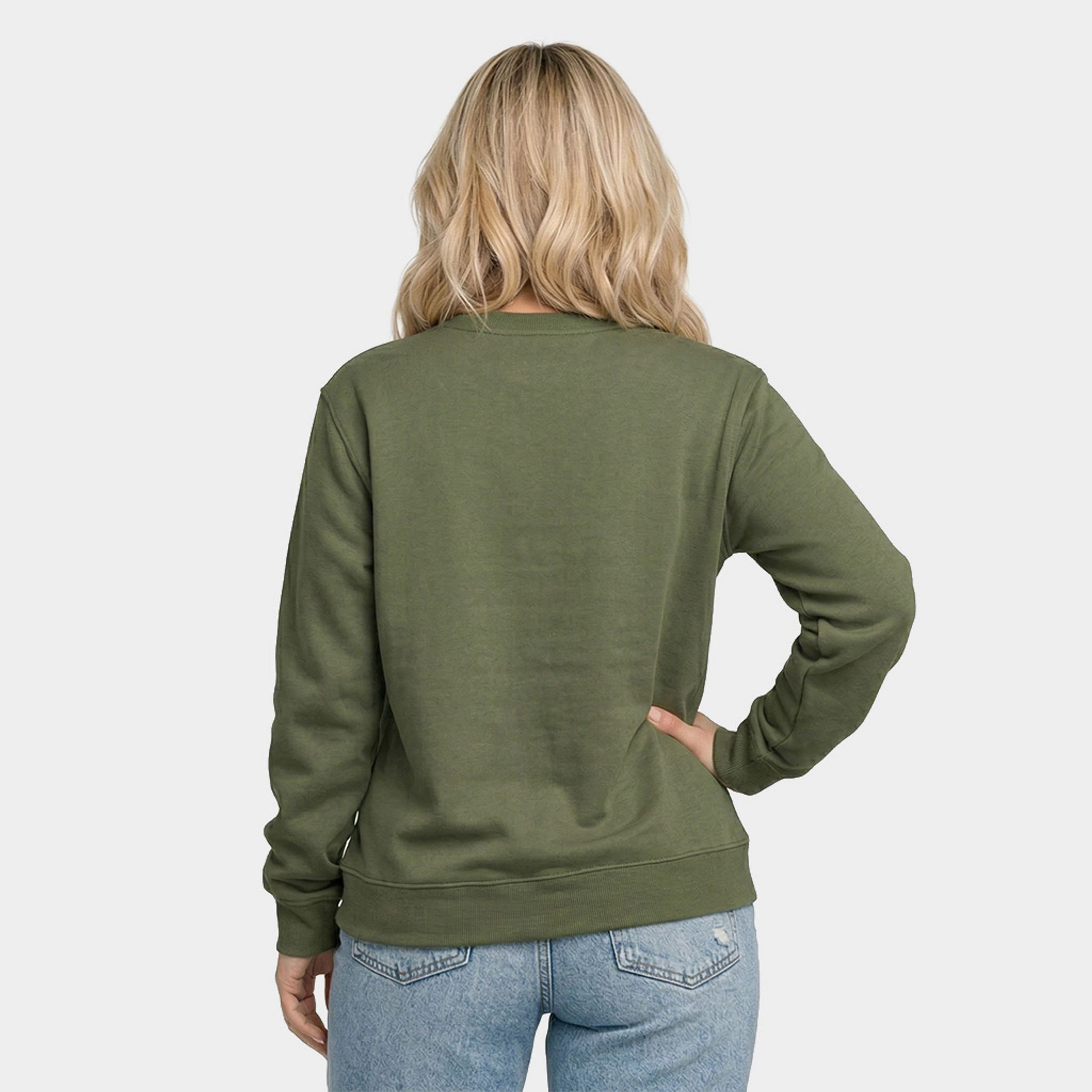 Simply Sage Market - Women's Graphic Sweatshirt Halloween Stripes