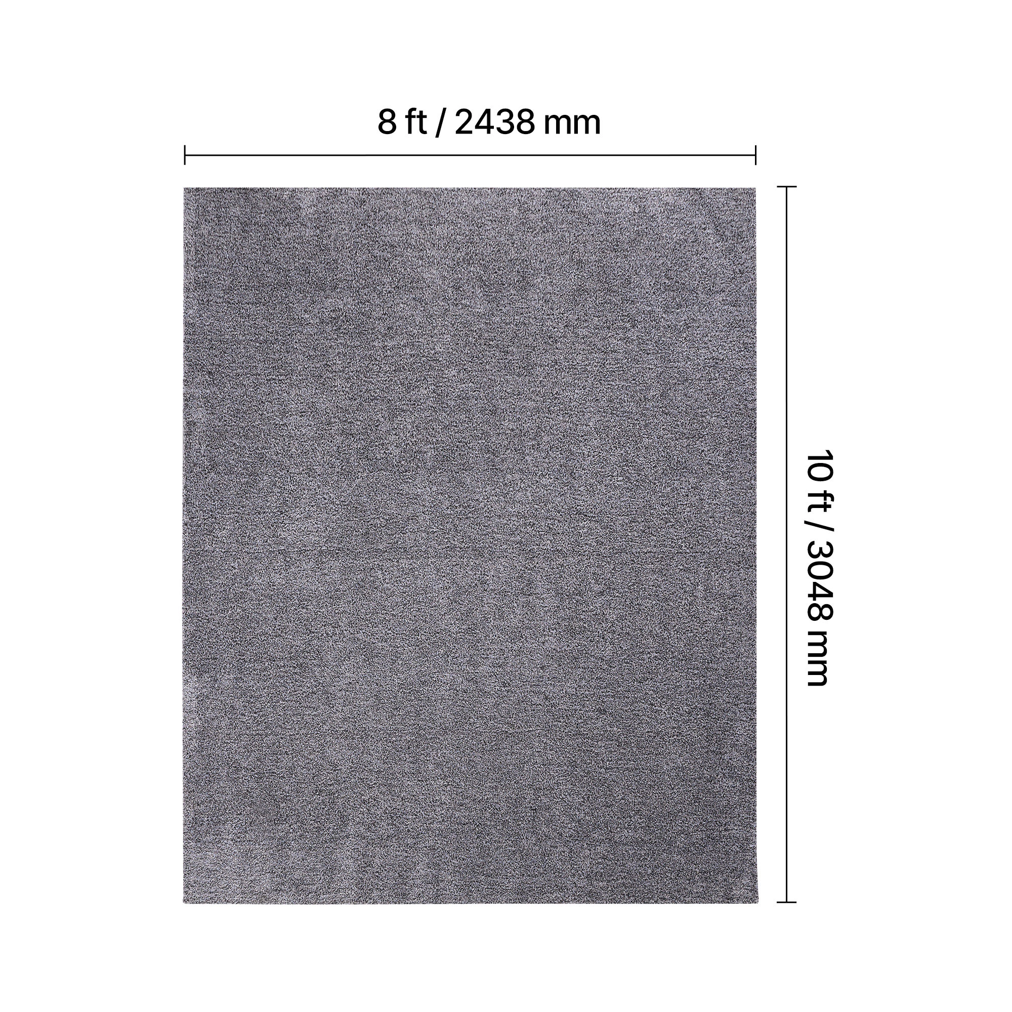 HONGGE Indoor Plush Area Rugs Plush Carpet Area Rugs Furry with Long Plushs Pile Thick & Durable High-Pile Rug for