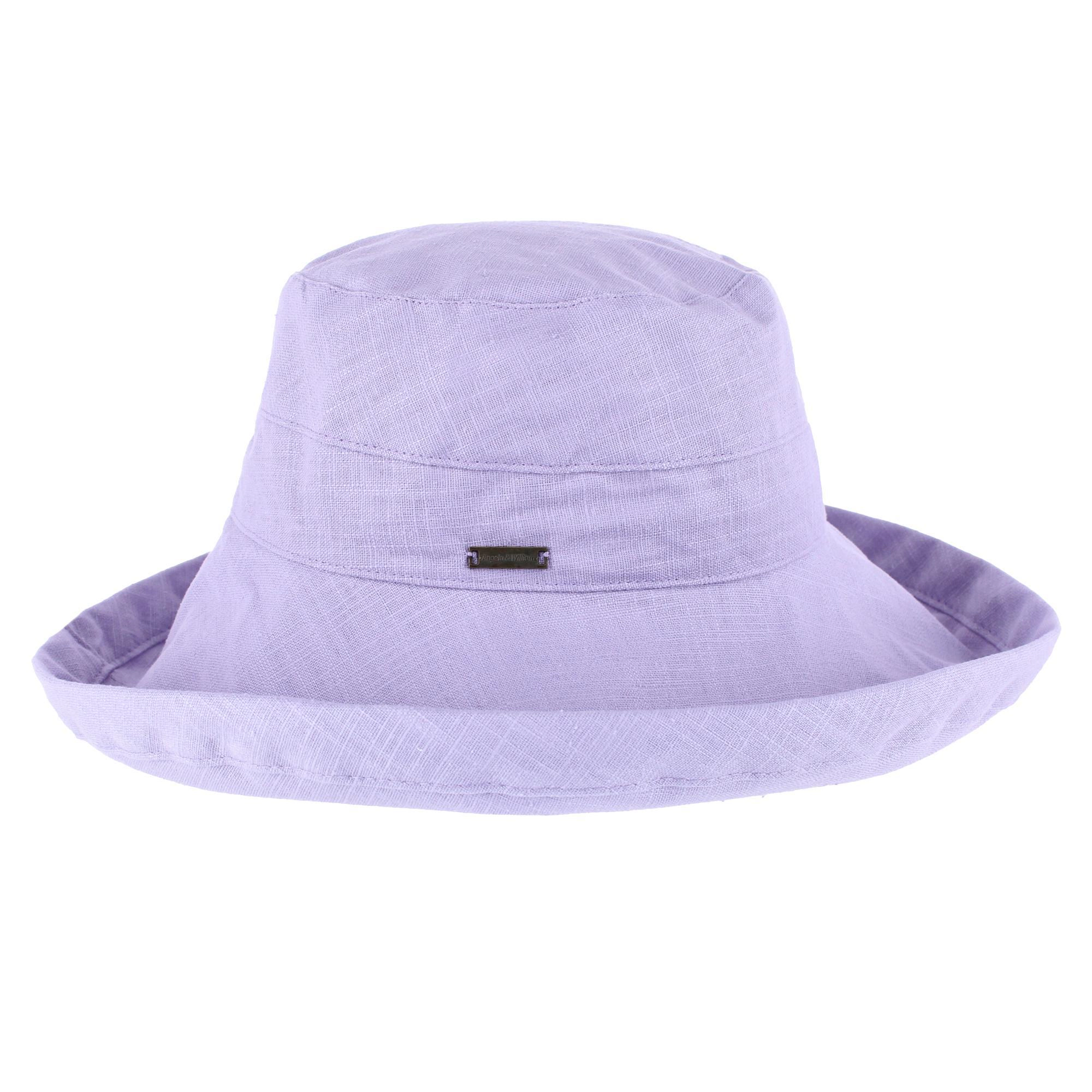 Angela & William Women's Canvas Summer Cloche Bucket Hat