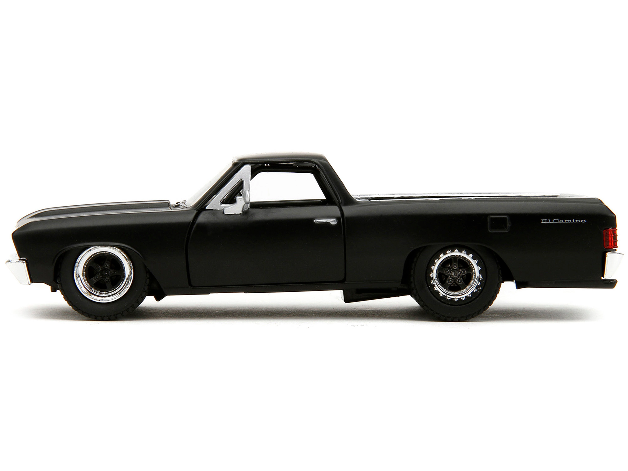 Jada 1967 Chevrolet El Camino Matt Black "Fast & Furious" Series 1/32 Diecast Model Car by Jada