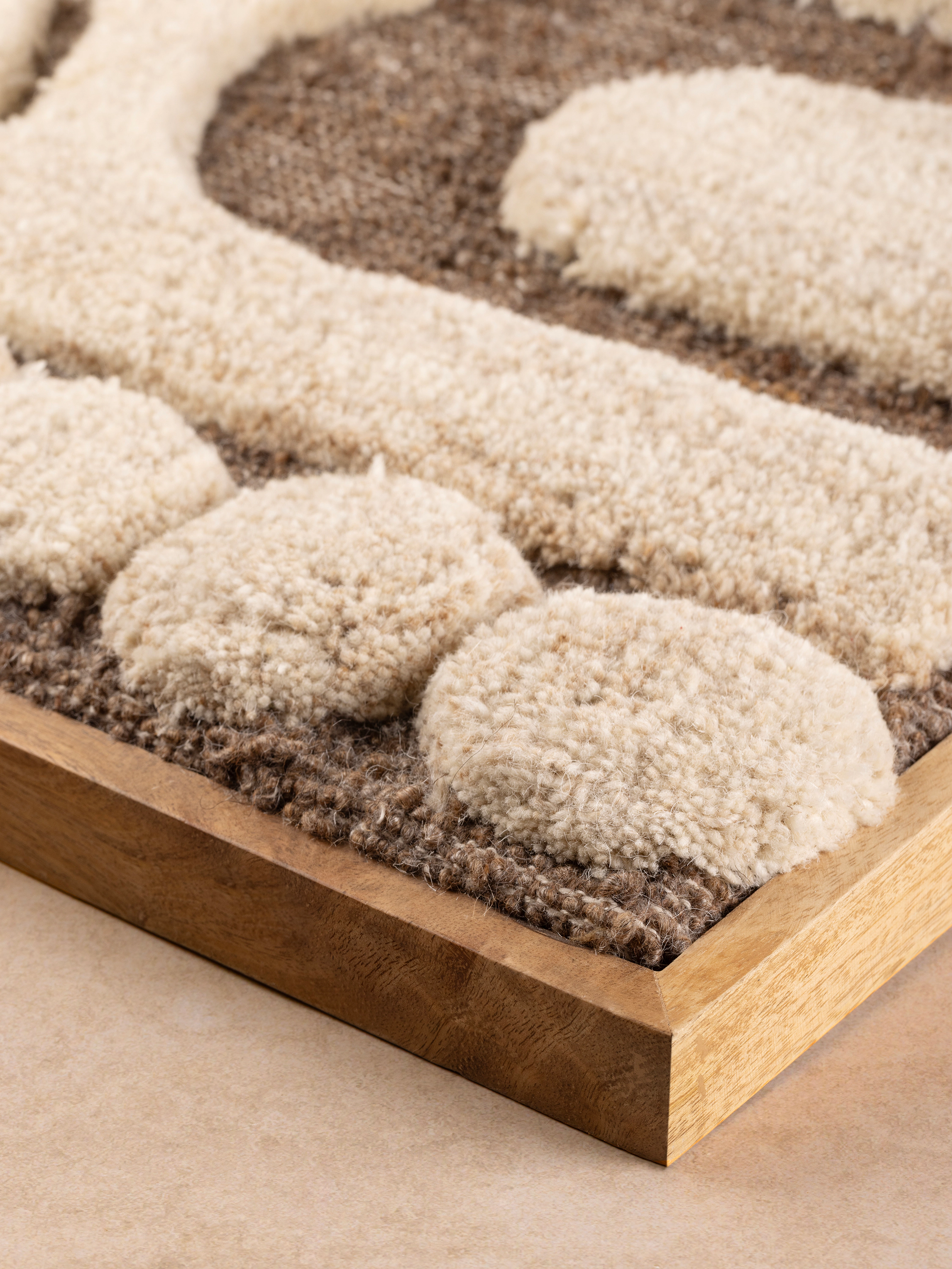 GAURI KOHLI Congo Luba Tufted Wall Art