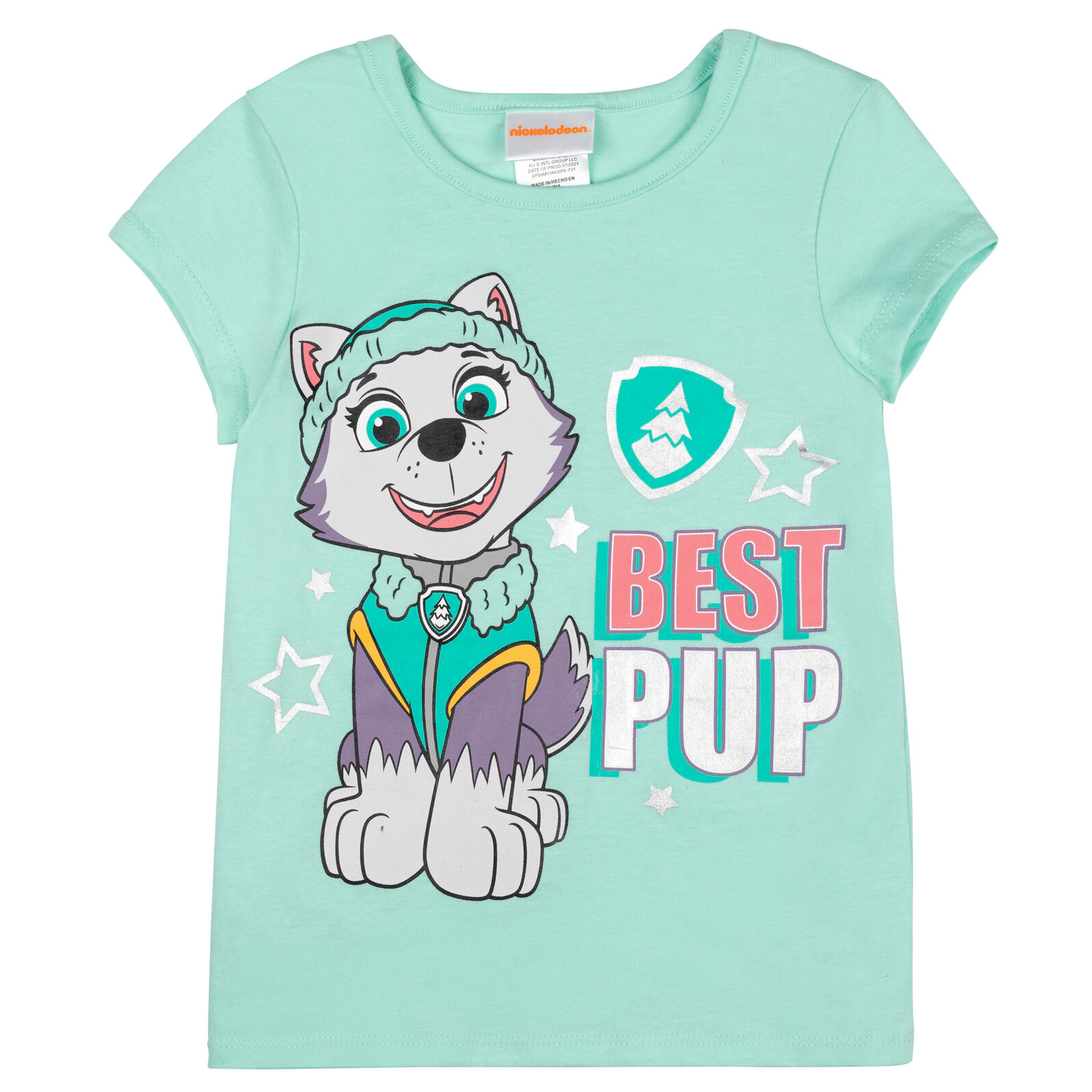 Paw Patrol Everest Girls' Cosplay T-Shirt and Tutu Set with Cape