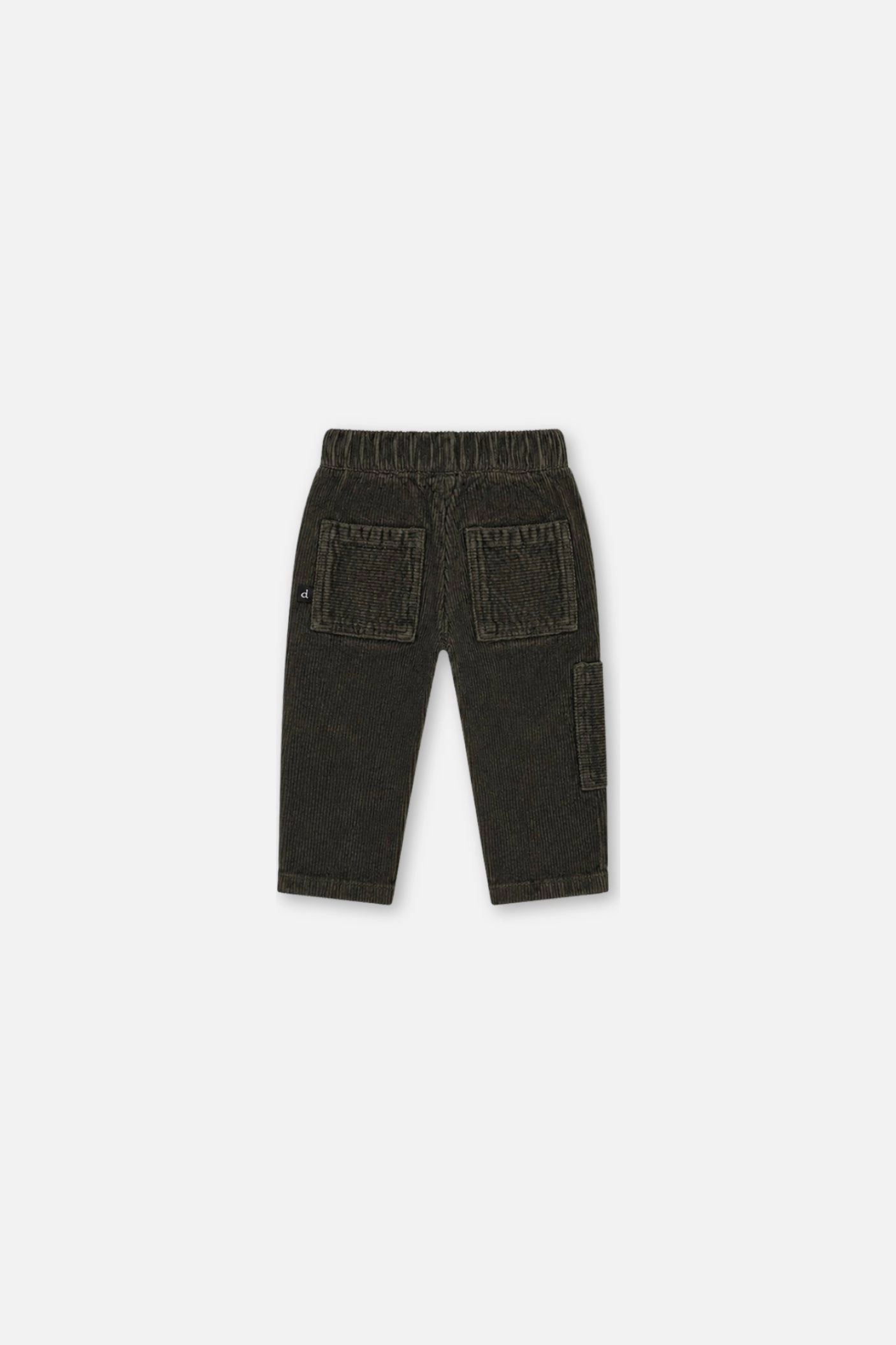 Deux par Boys Stretch Corduroy Pants with Cargo Pocket