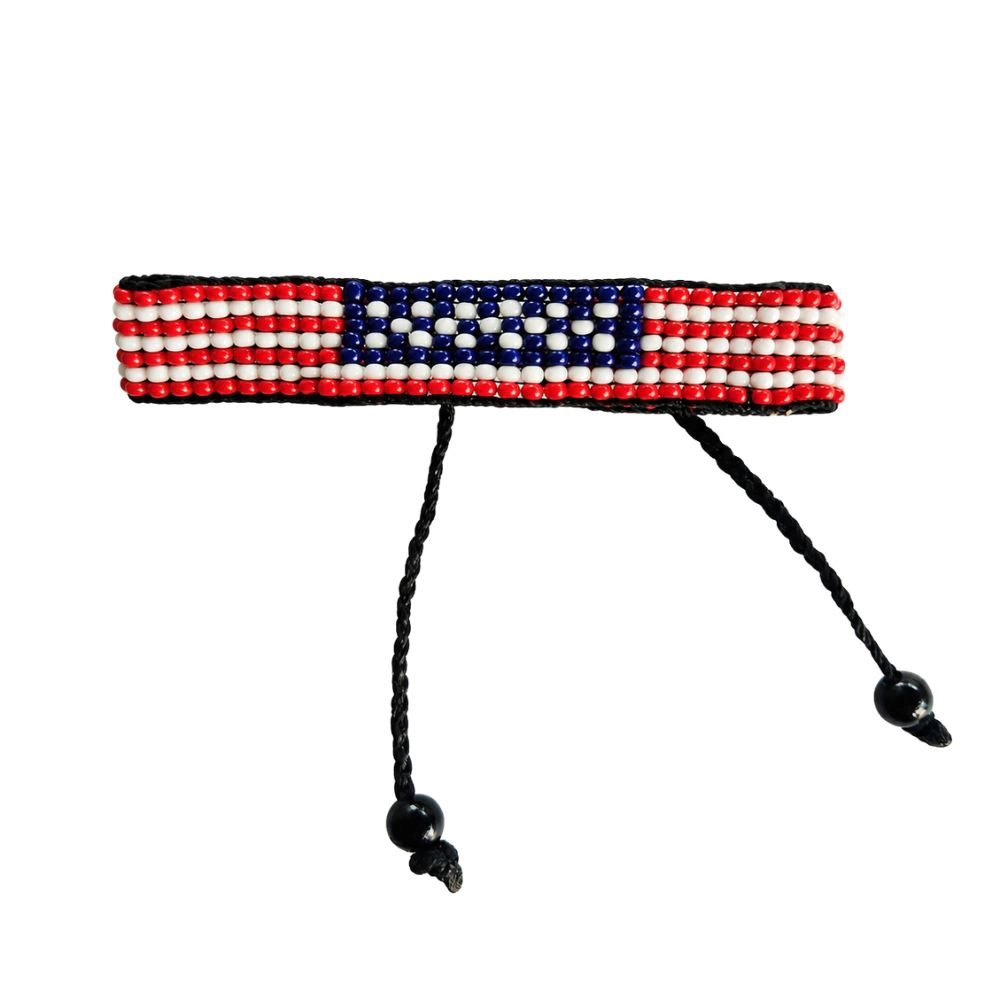 SAWA SAWA America 250 Handcrafted Unisex Beaded Bracelet