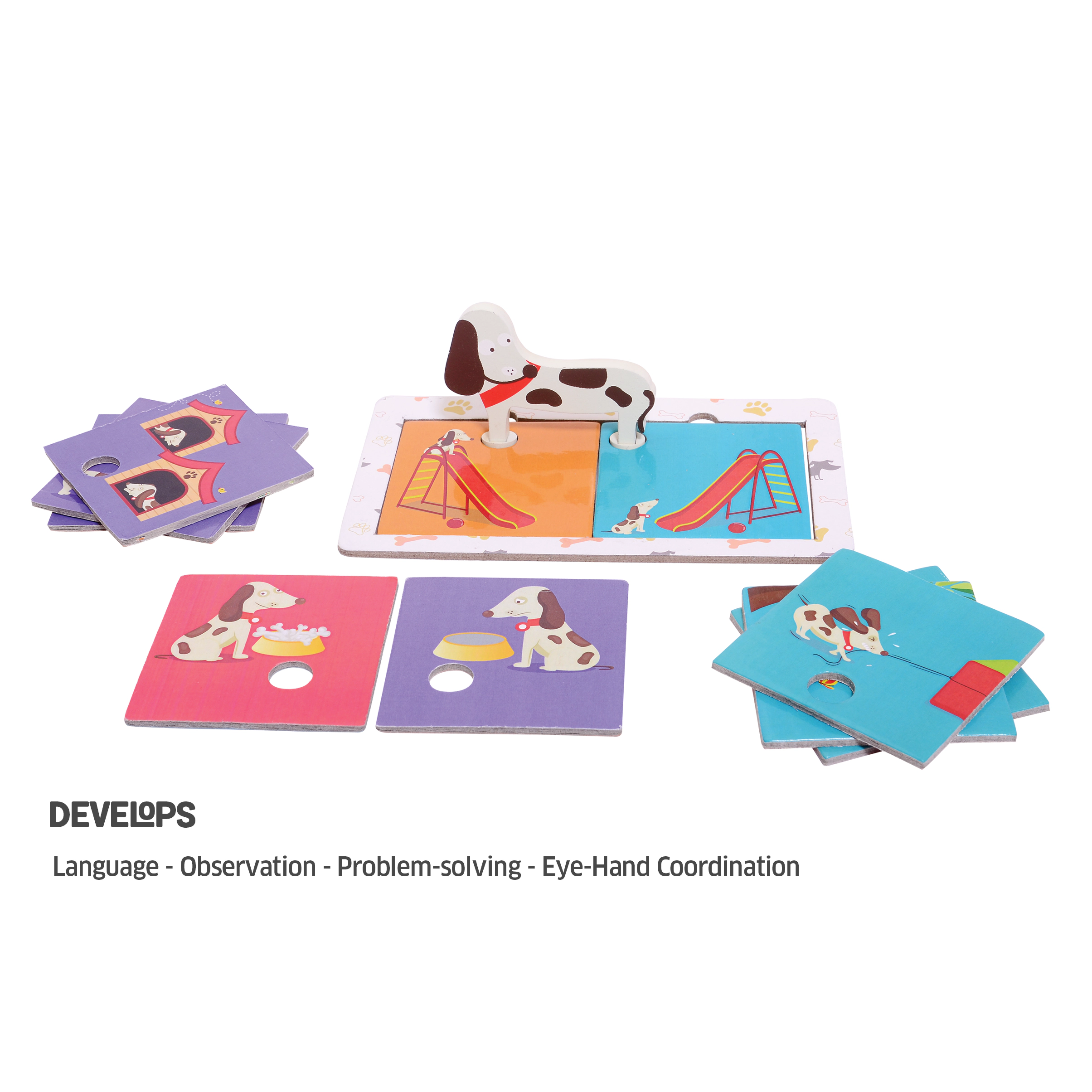 Chalk & Chuckles Clever Dog Game - 1 or More Players