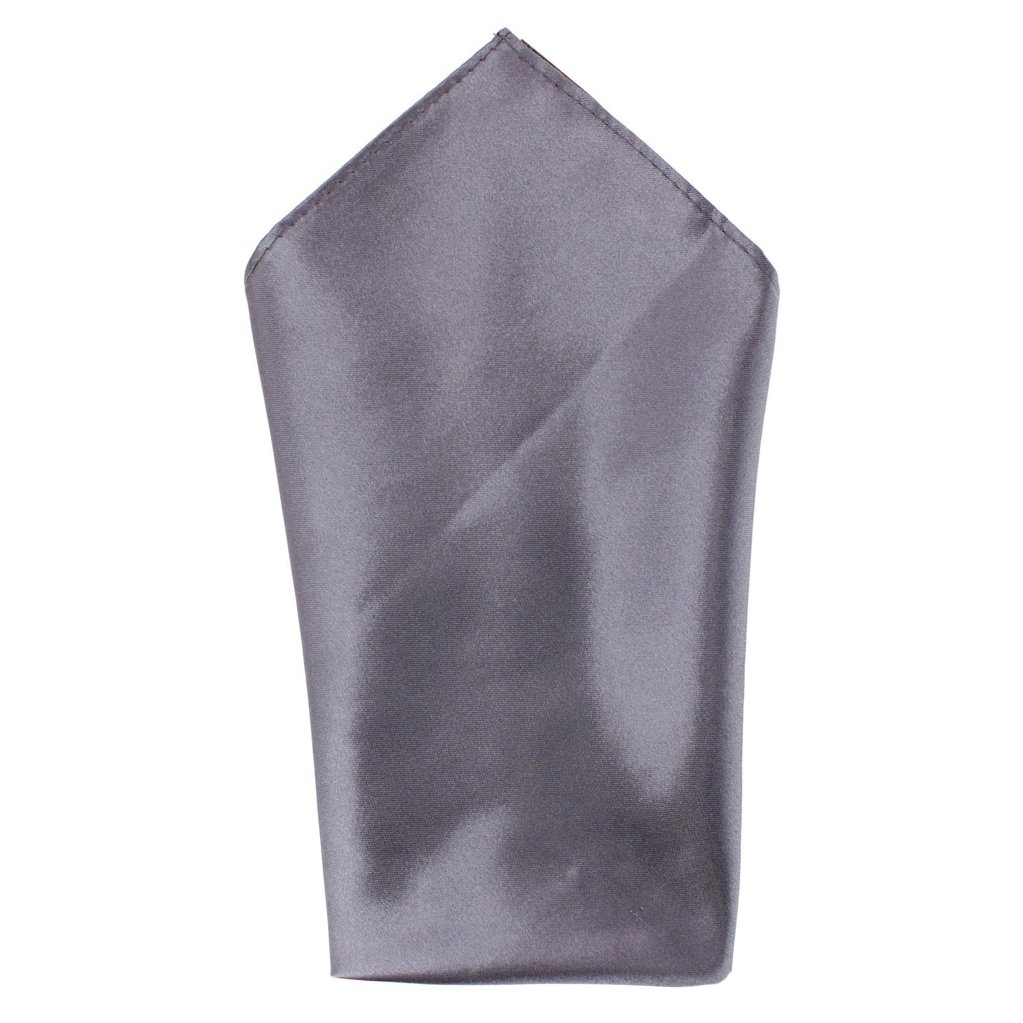 Essentials by Trafalgar Floral and Vine Patterned Necktie Solid Pocket Square Set