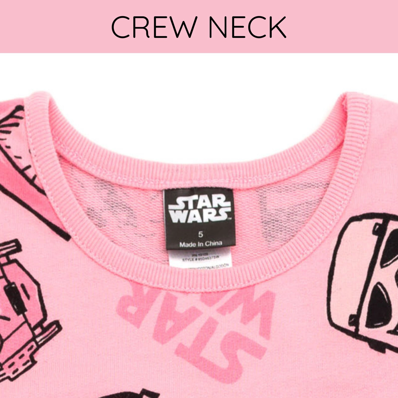 Star Wars Girls' Short Sleeve Skater Dress