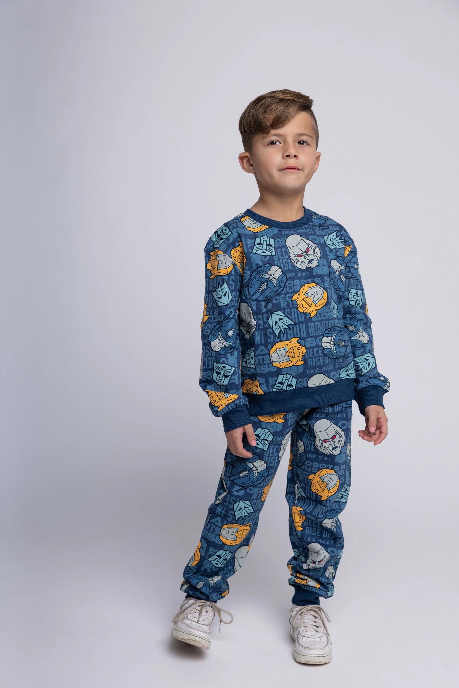 Transformers Boys' Fleece 2-Piece Sweatshirt and Pants Set