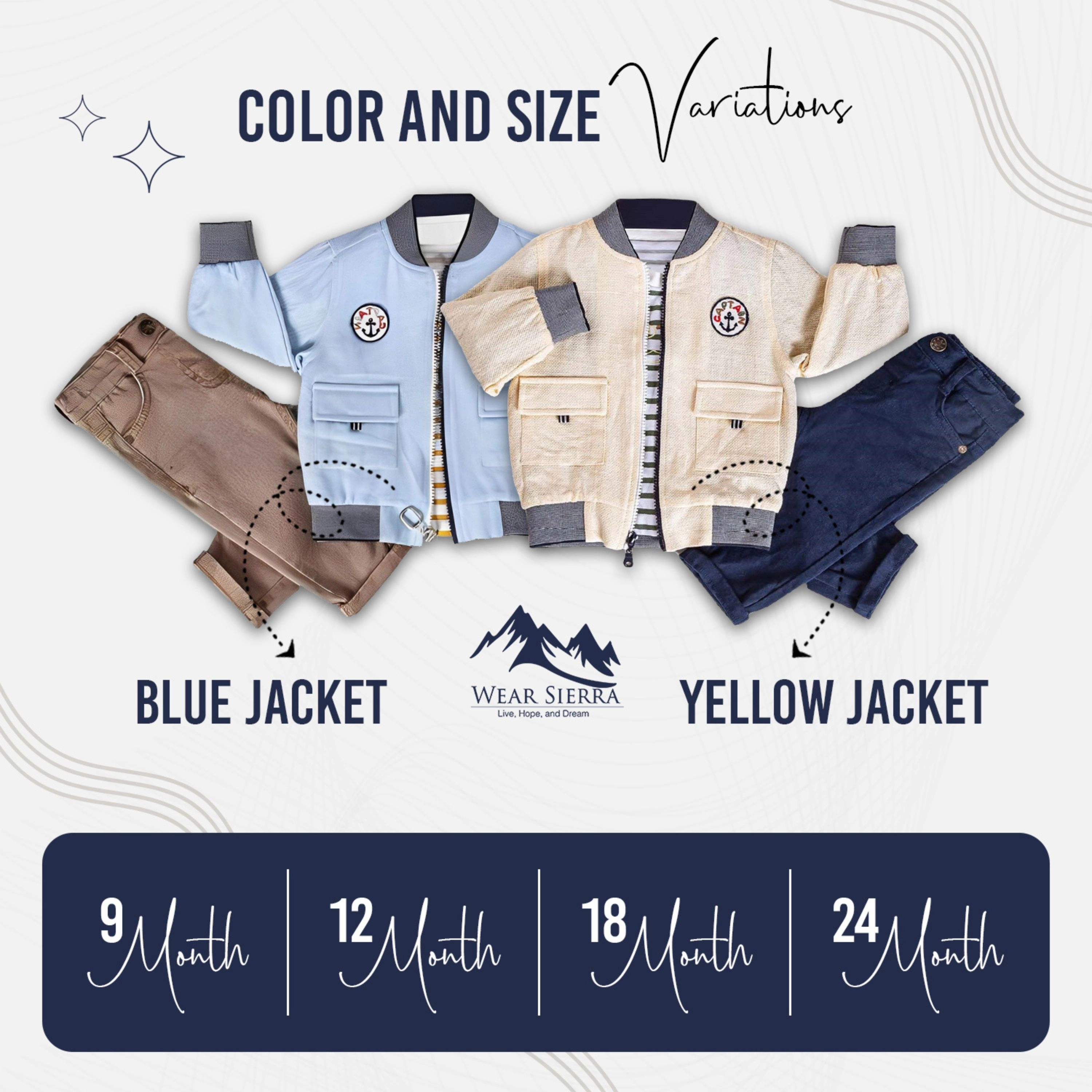 Wear Sierra Boys Toddler 3‑Piece Outfit Set