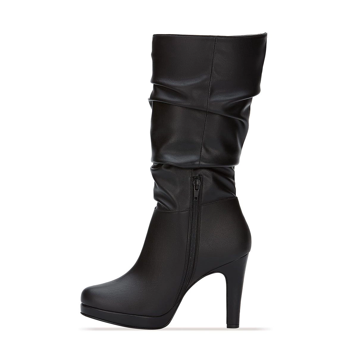 Andrea High Heel Tall Slouch Boots