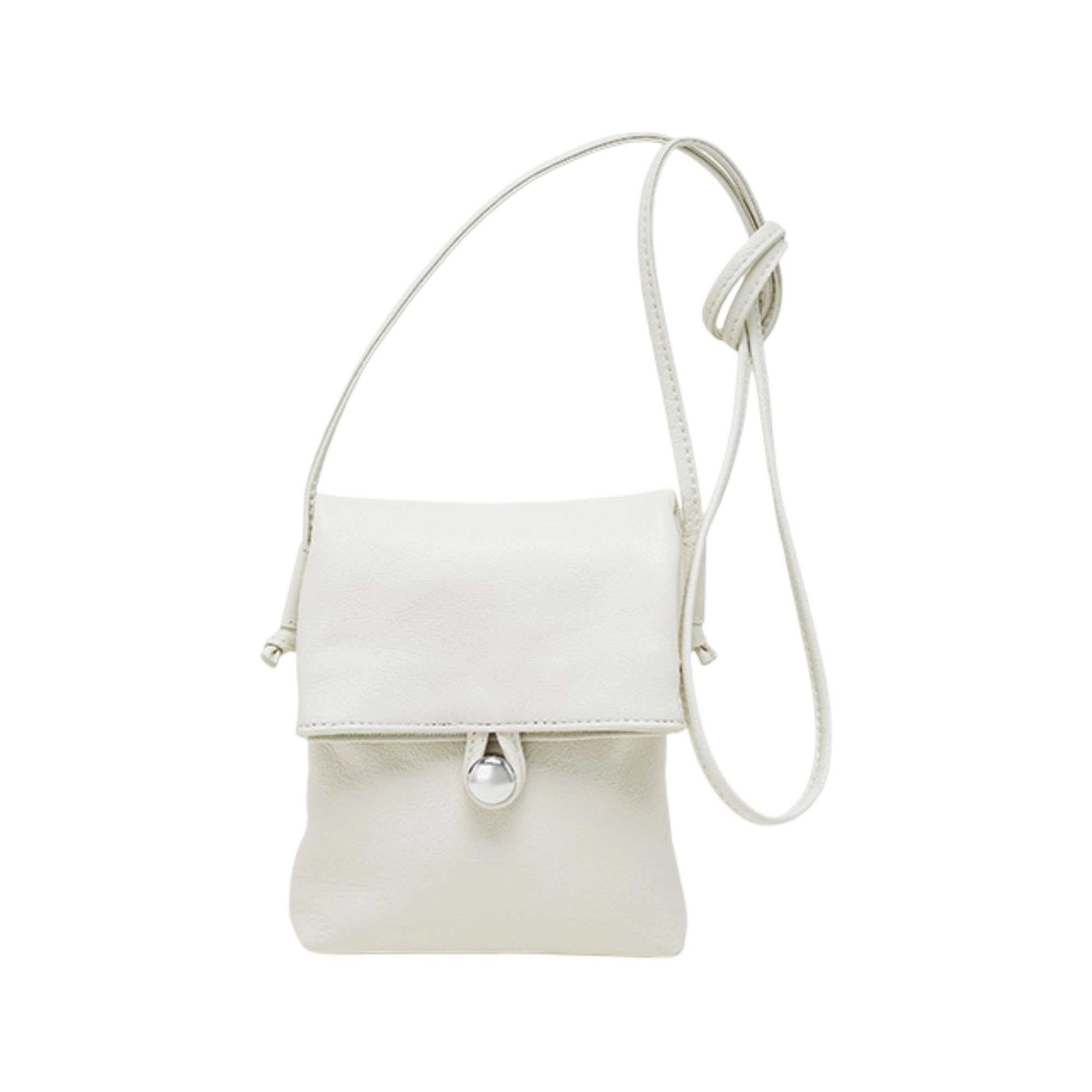 Alilang Women's Leather Phone Crossbody Bag with Flap Closure Slim Wallet Design and Adjustable Strap