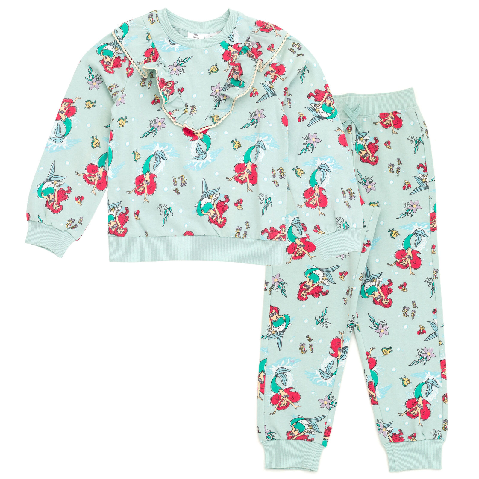 Disney Girls' Fleece Sweatshirt and Pants Set