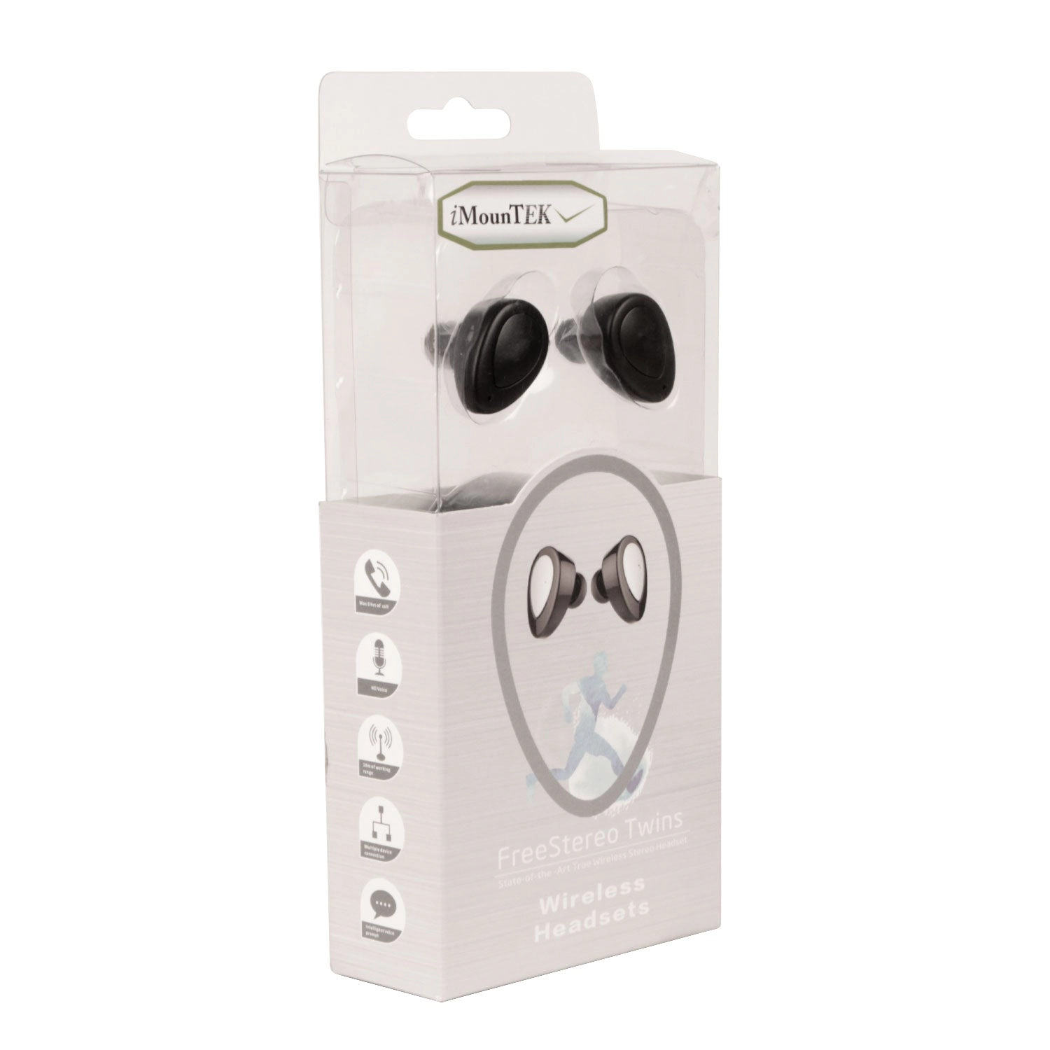 GBruno Wireless Stereo Earbuds With Charging Dock