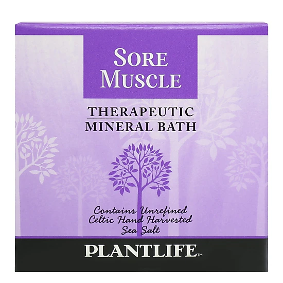 Plantlife Sore Muscle Bath Salt 2-Pack - 3 oz Each