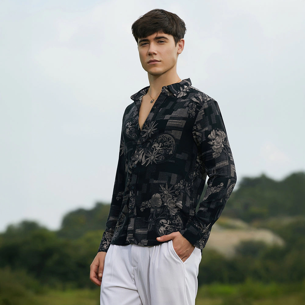 Bloom-Imprint Shirt