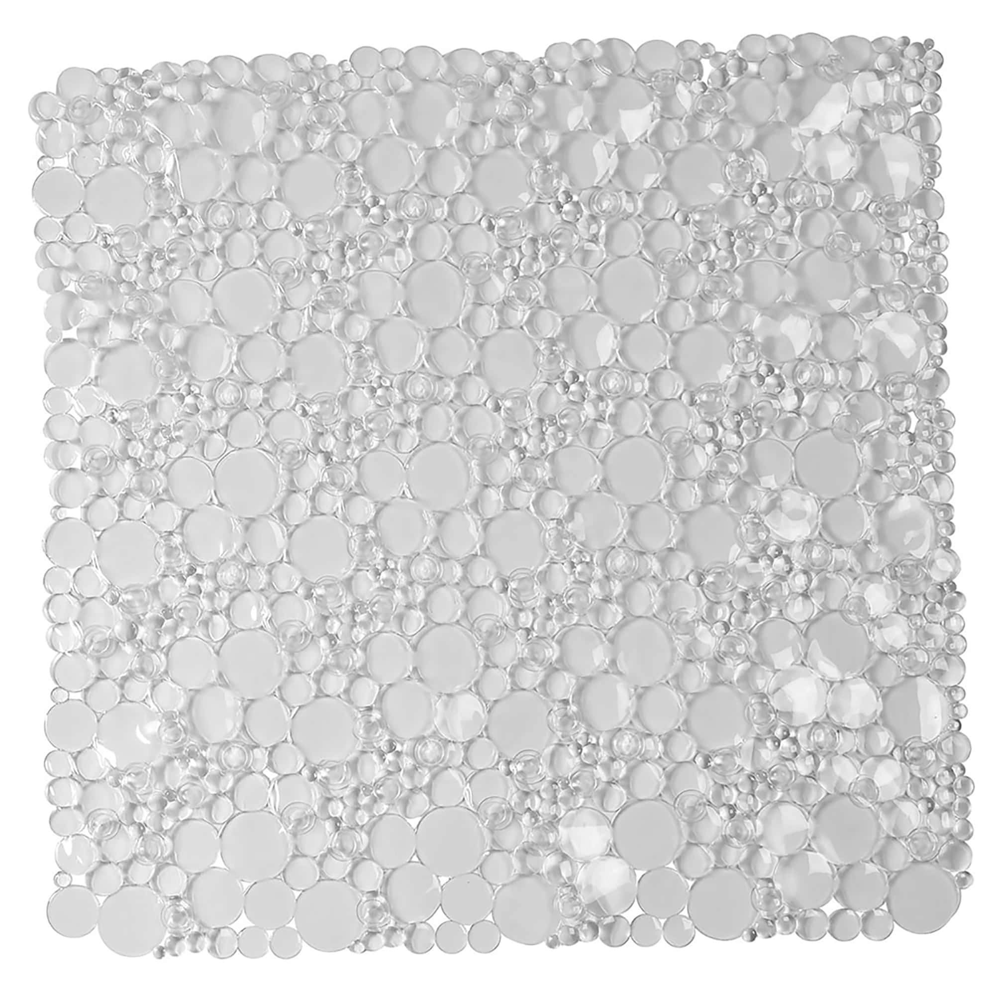 Evideco French Home Goods 20 x Non-Slip PVC Shower Mat with Suction Cups
