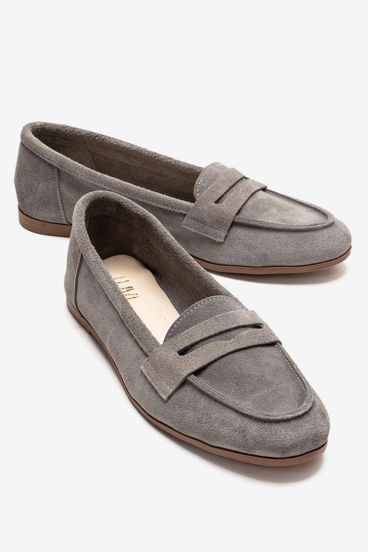 Forever & Always Womens Dorothy Leather Loafer