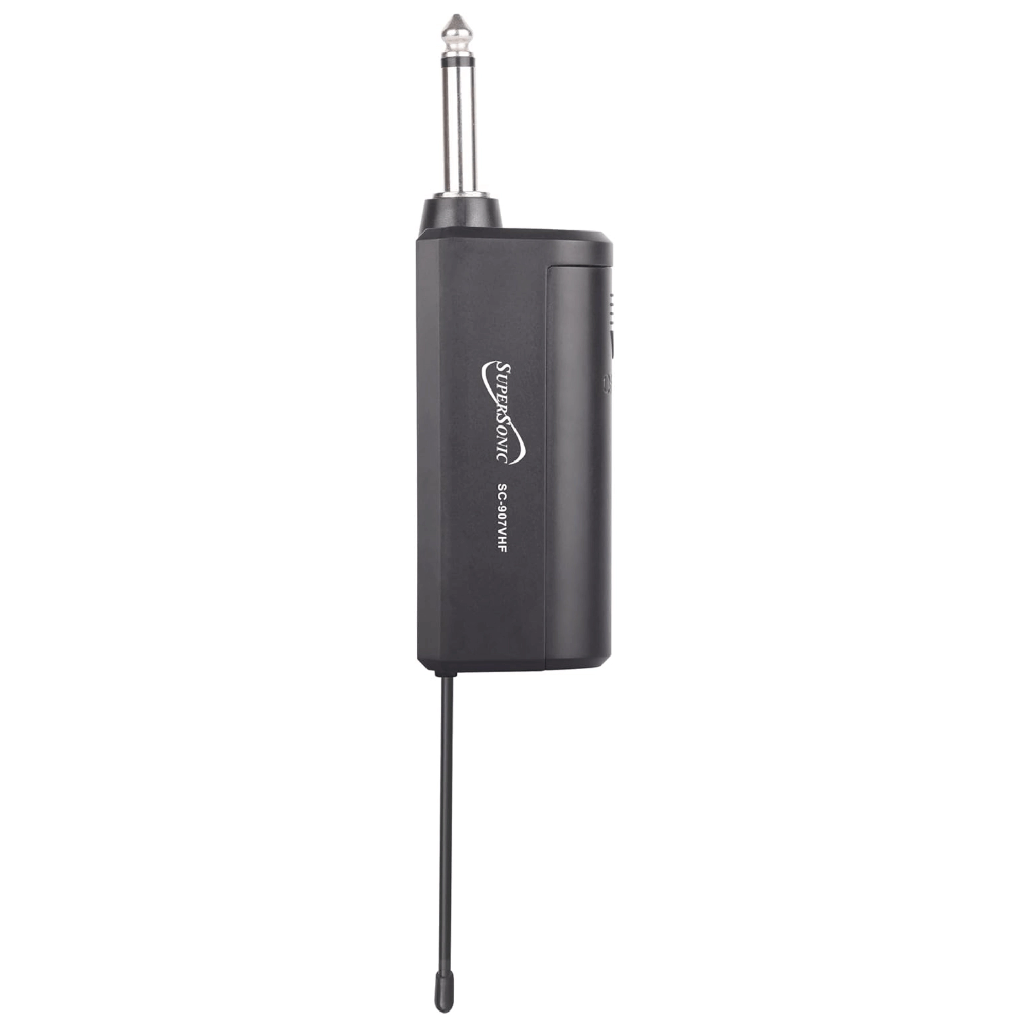 Supersonic VHF Dual Fixed Channel Professional Wireless Microphone