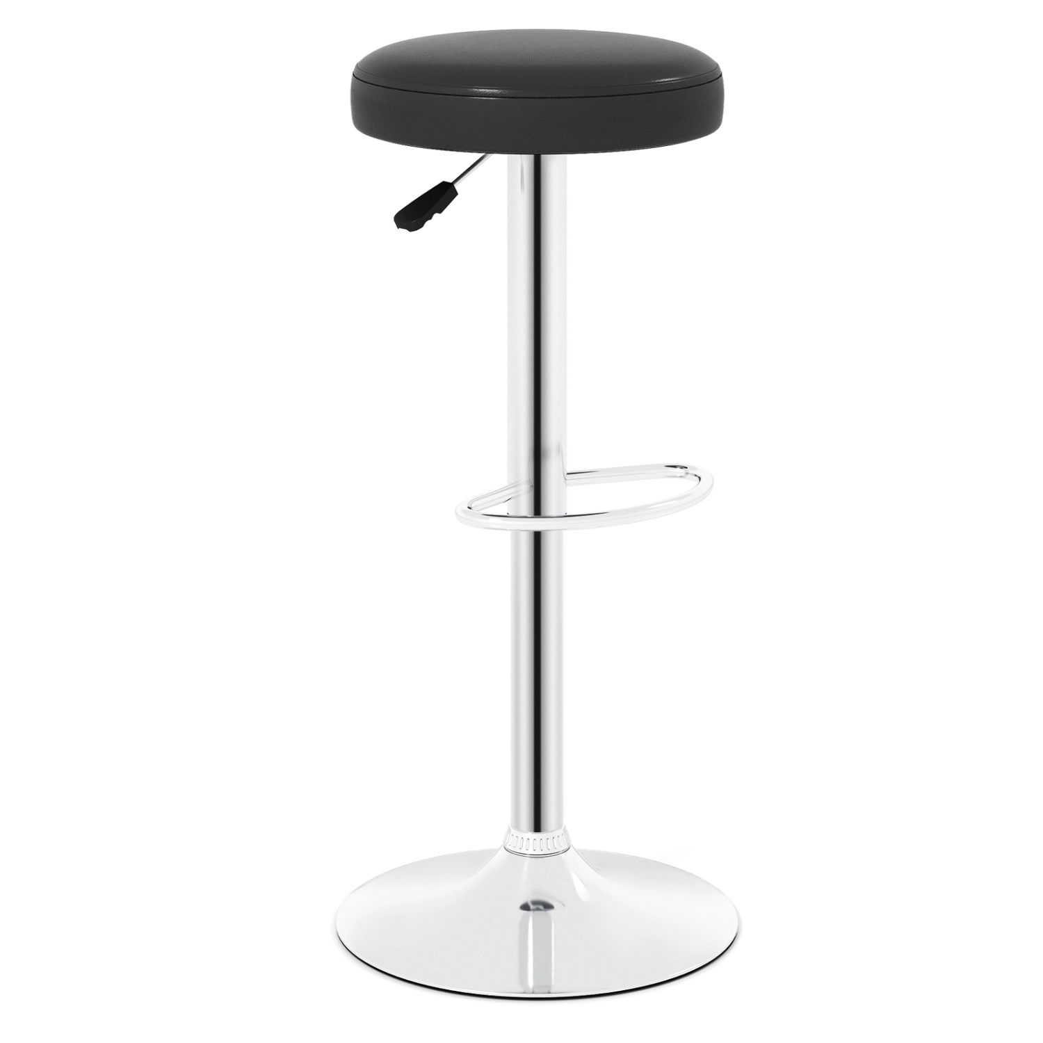 LJG Height-adjustable Bar Stool with 360° Swivel for Kitchen & Dining