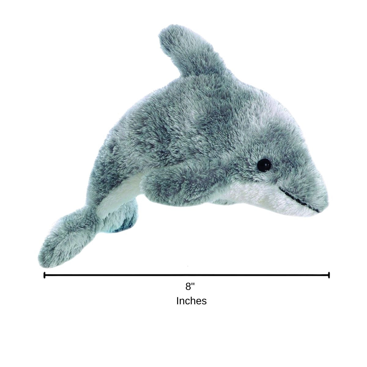 Aurora Mini Flopsie Dorsey the Dolphin 8-Inch Stuffed Animal Plush
