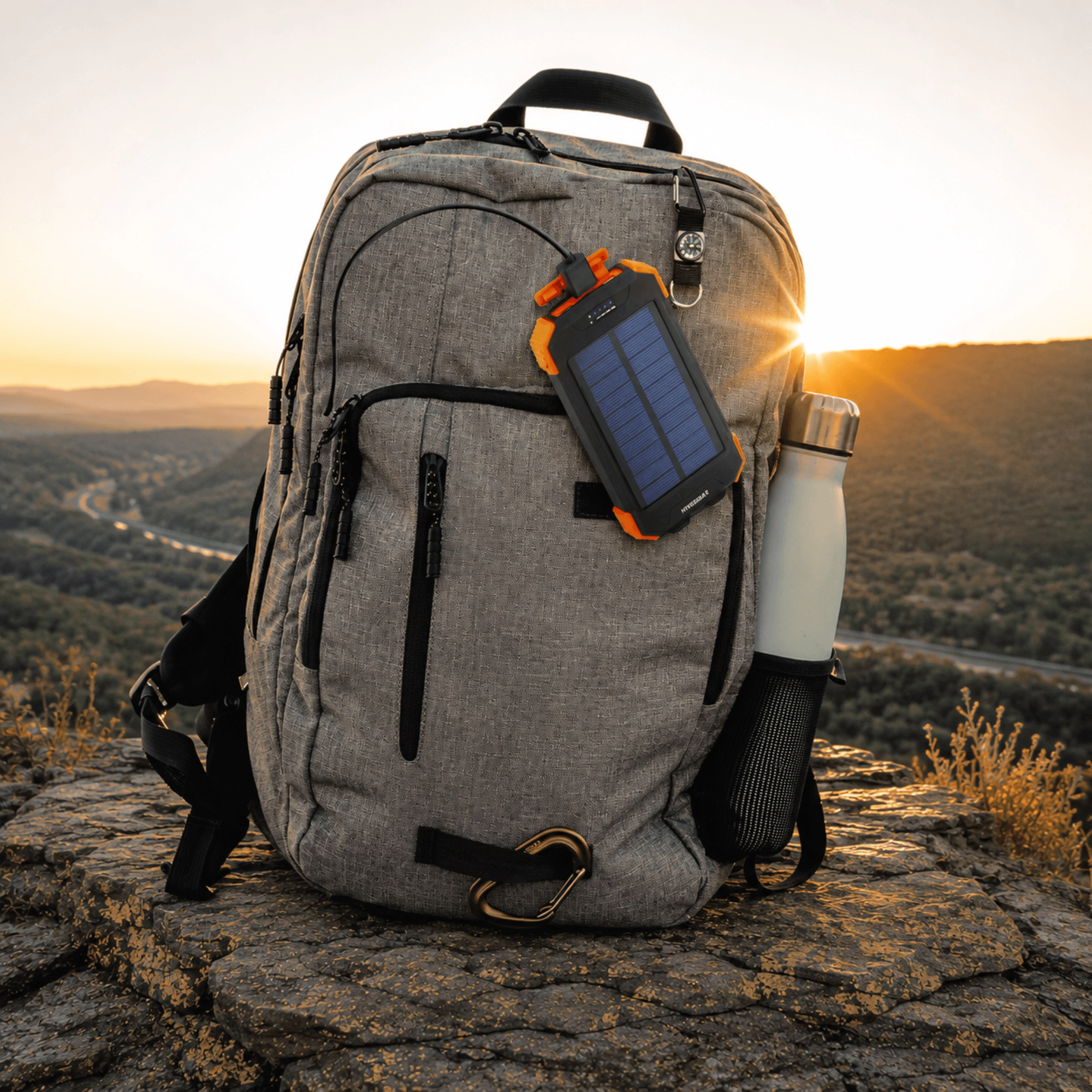 HyperGear Solar 10000mAh Wireless Power Bank