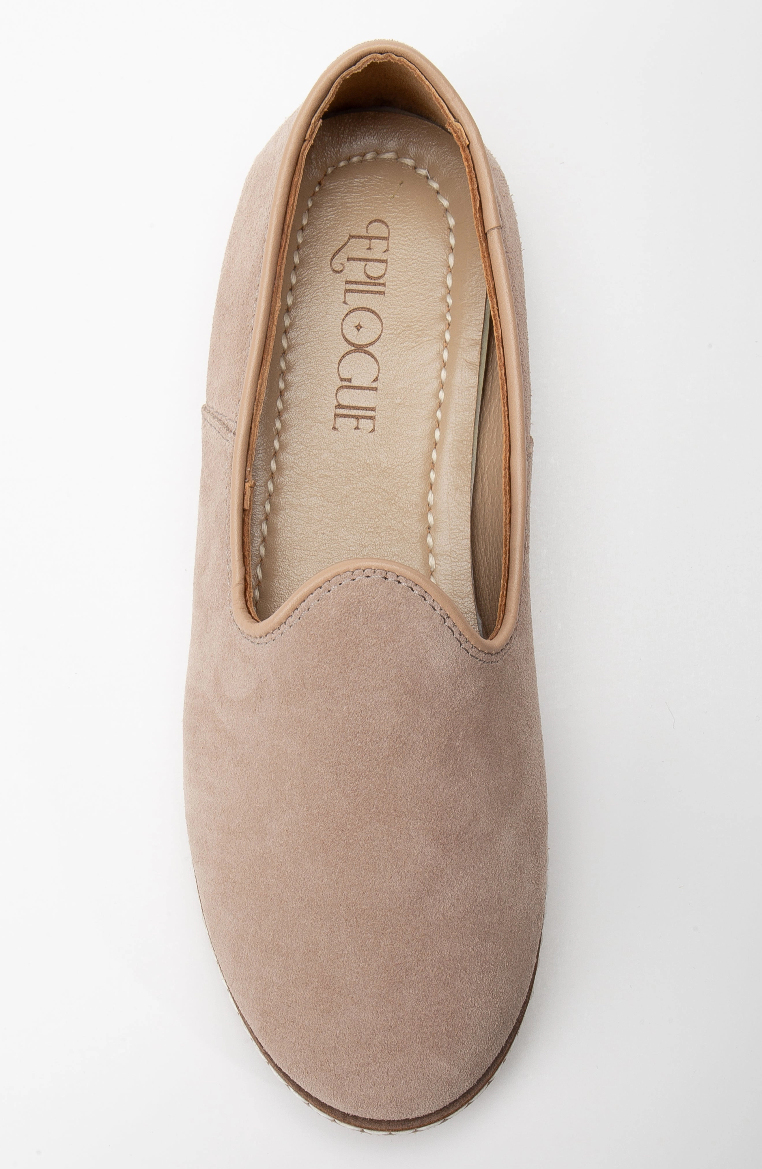 Forever & Always Womens Istanbul Suede Leather Slip On Flats
