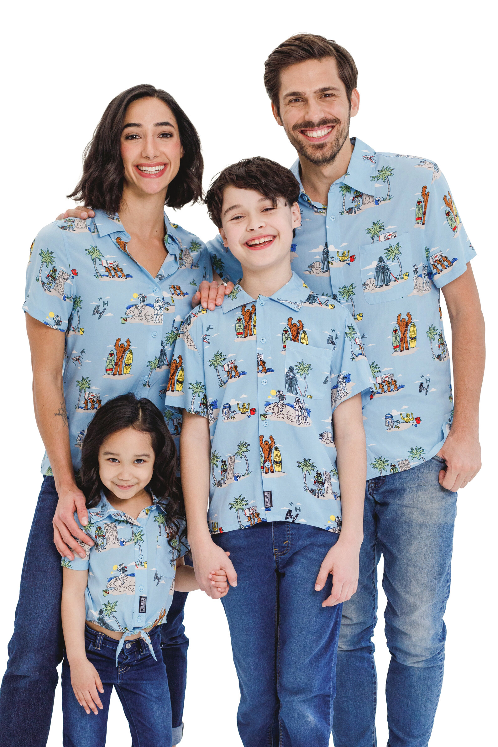 Star Wars Matching Family Hawaiian Shirt, Dress, Short Set and Romper