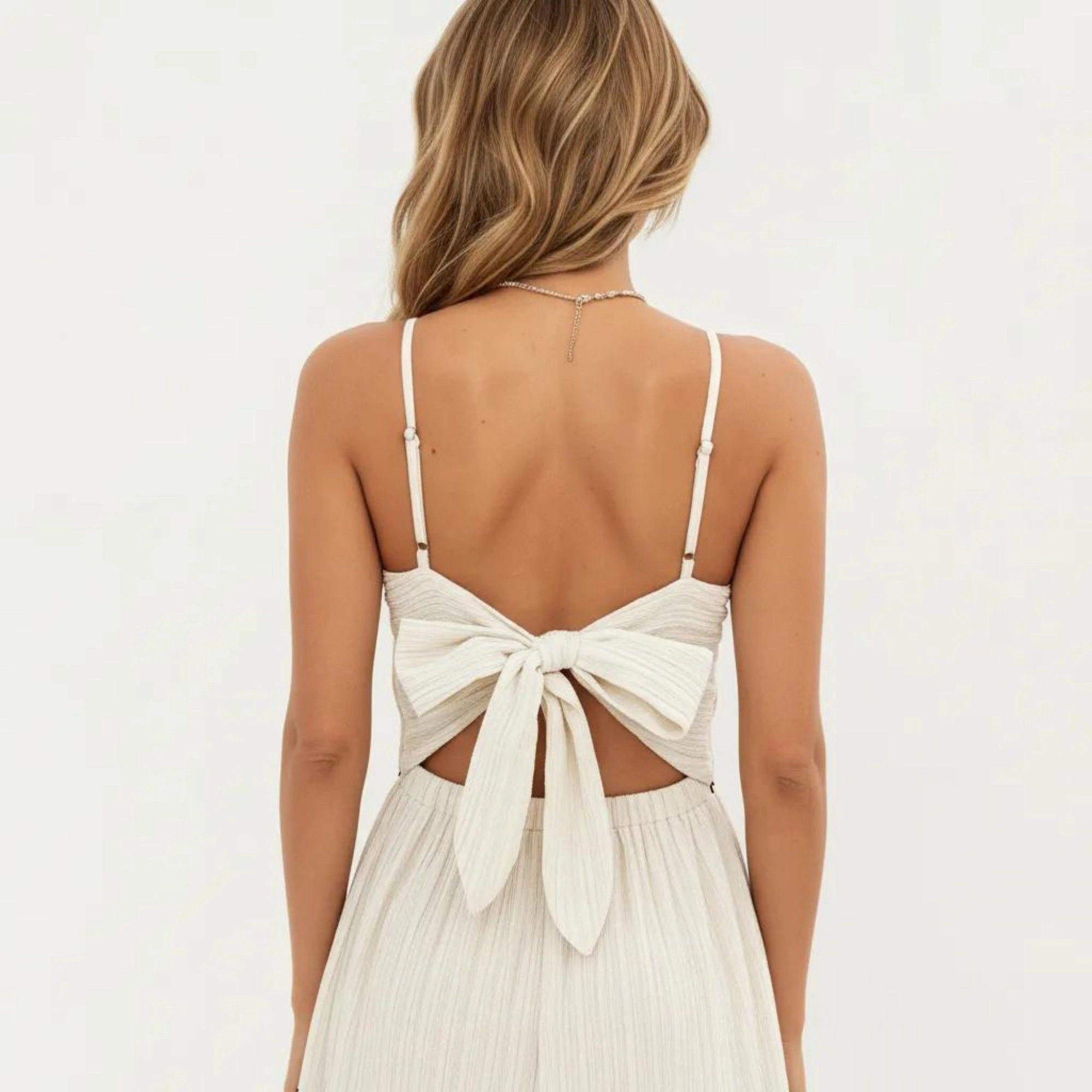 Anna-Kaci Womens Sleeveless Pleated Maxi Dress with Spaghetti Straps