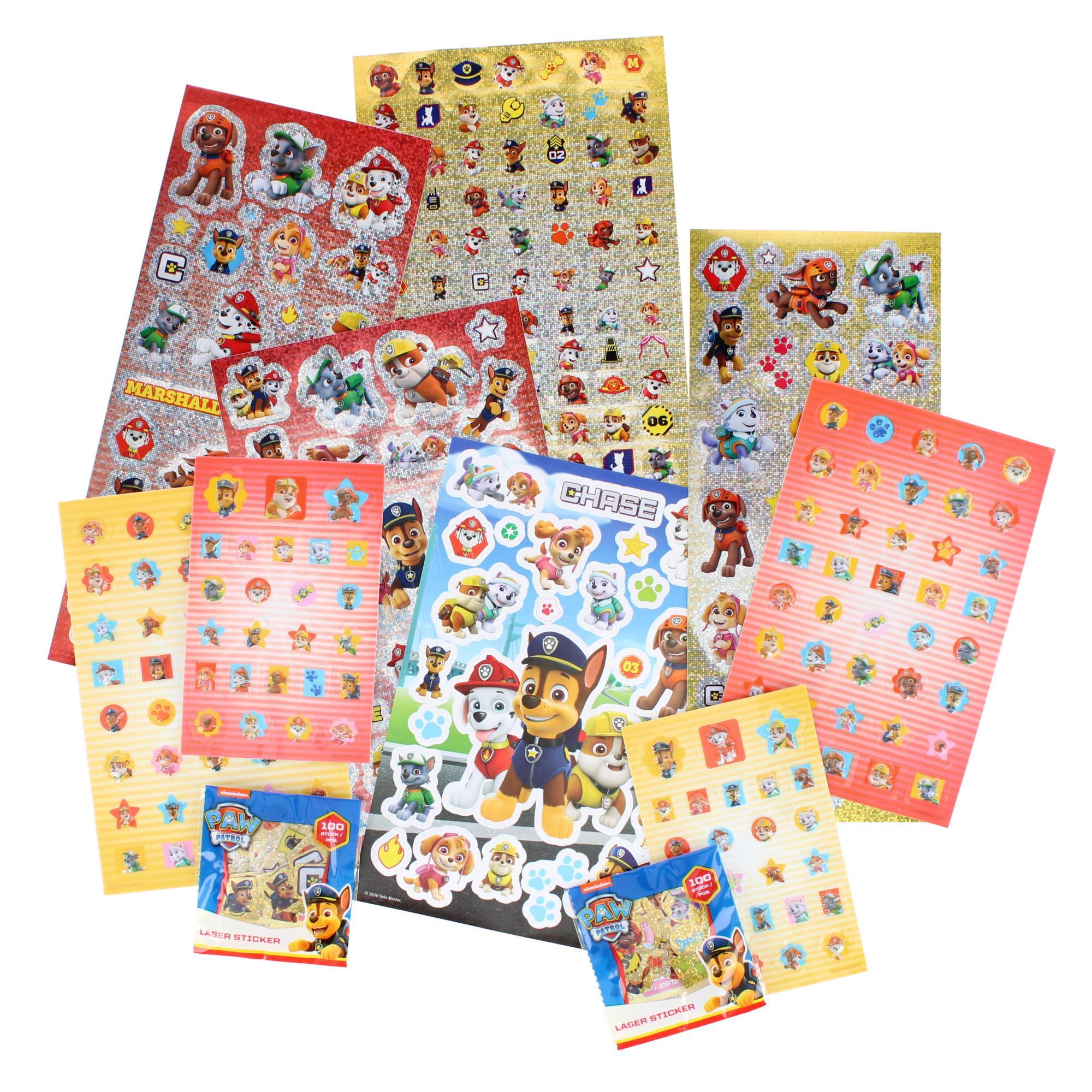 Textiel Trade Kid's Nickelodeon's Paw Patrol 500 Piece Sticker Set