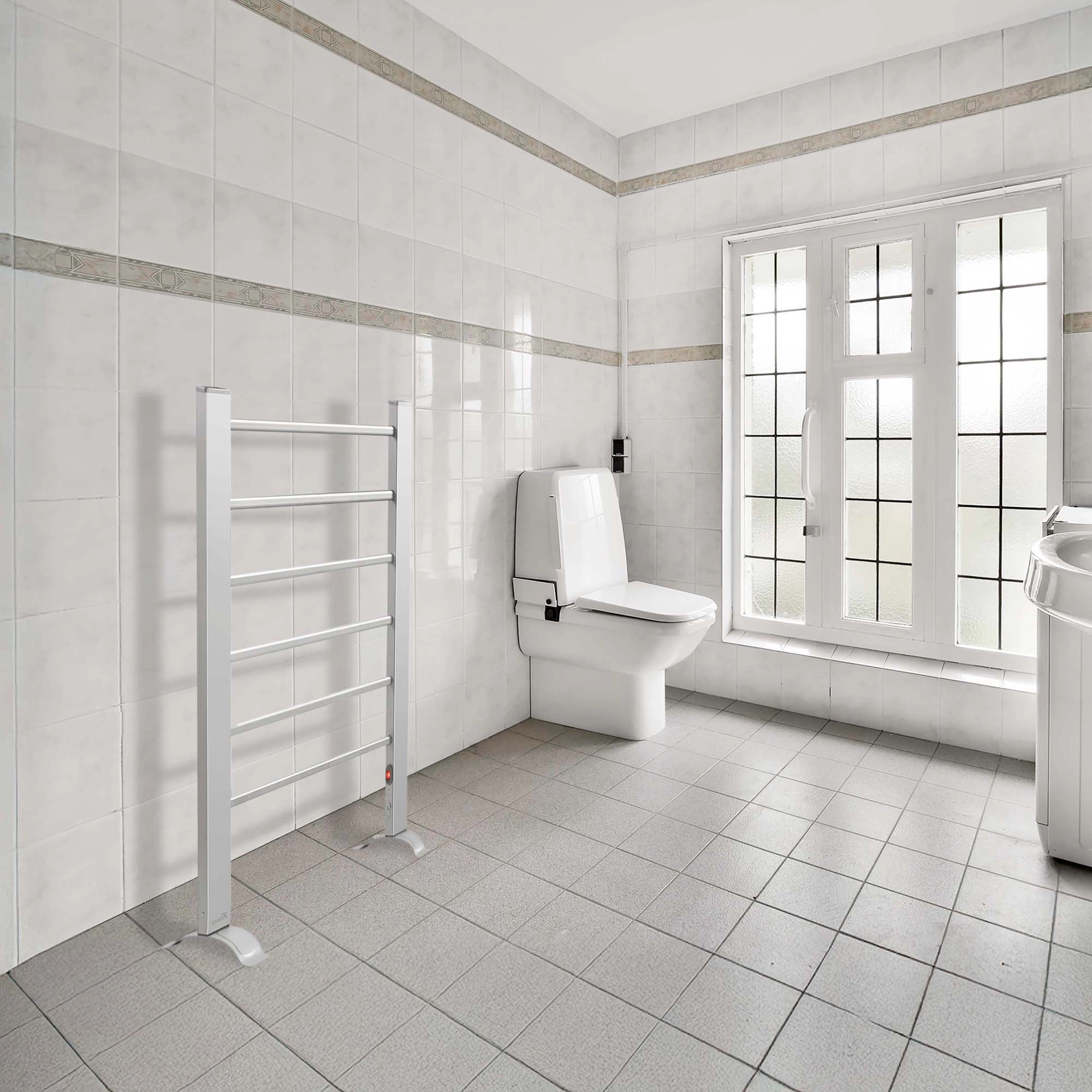 Pursonic Unisex 6-Bar Electric Towel Warmer Rack