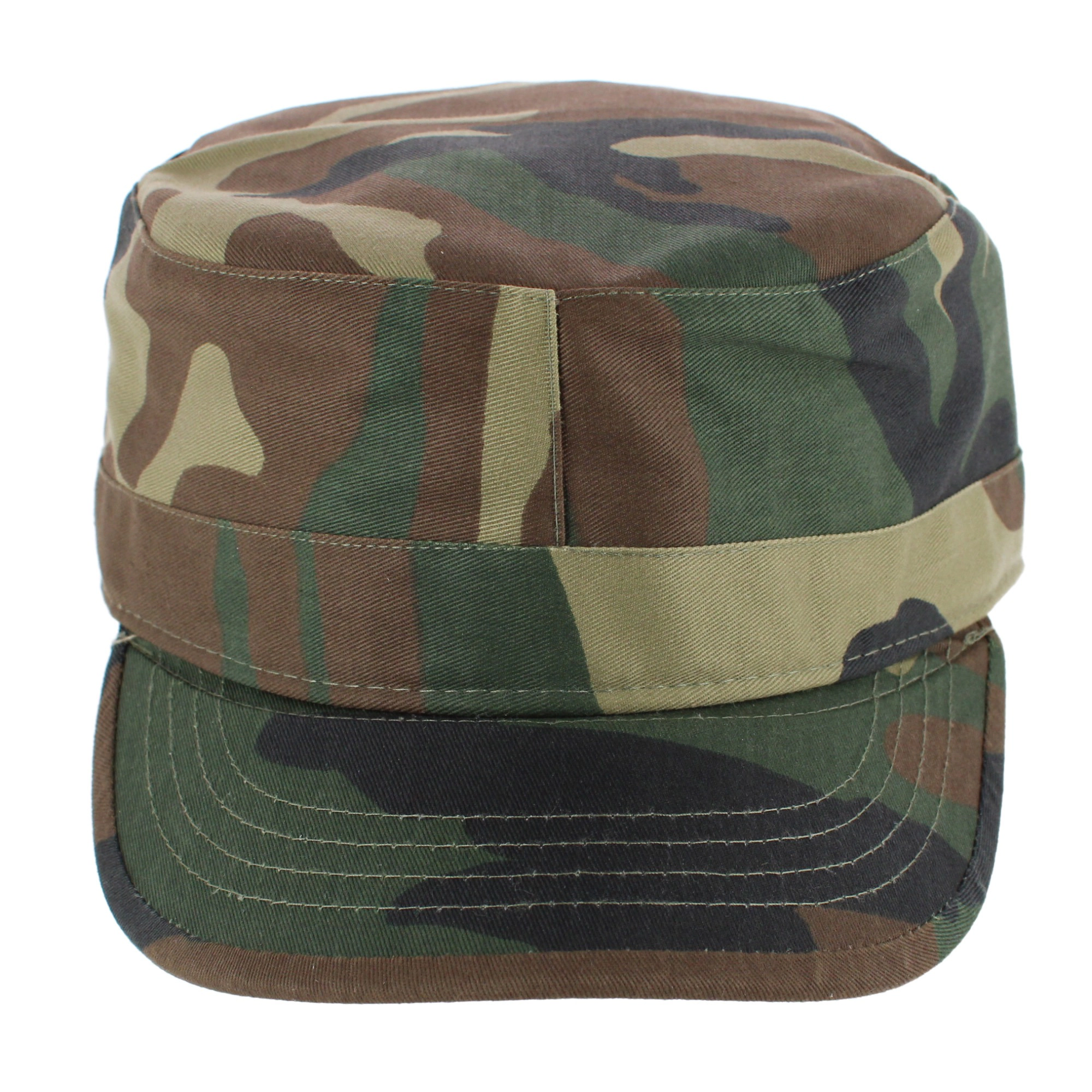 CTM® Unisex Cotton Army Cadet Hat