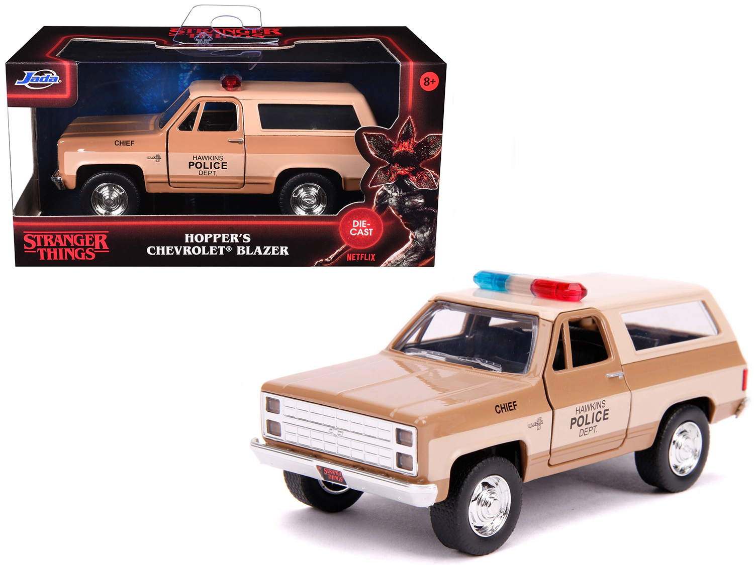 Jada Hopper'S Chevrolet Blazer "Hawkins Police Dept." "Stranger Things" (2016) Tv Series "Hollywood Rides"