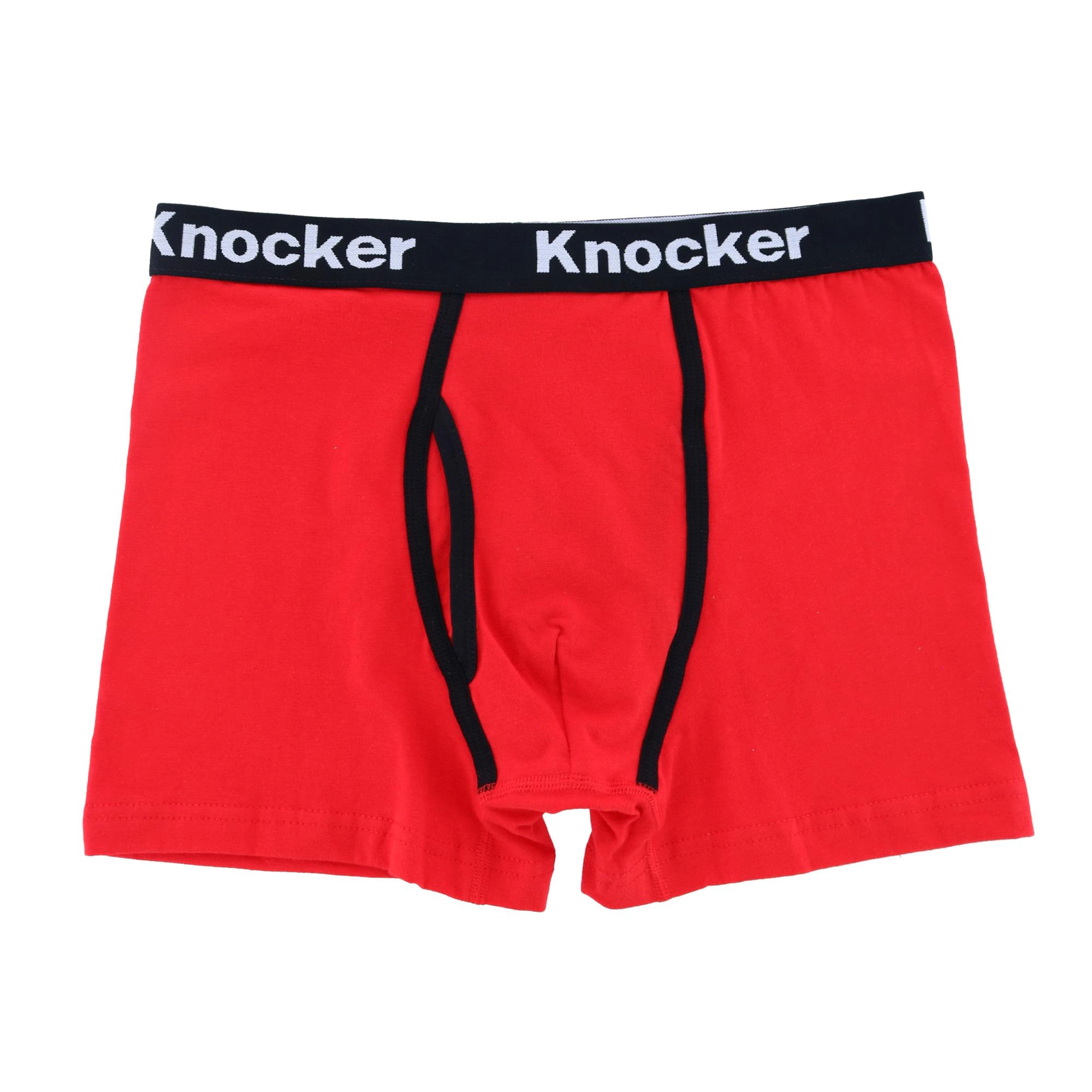 Knocker Men's Extended Boxer Briefs with Contrasting Trim