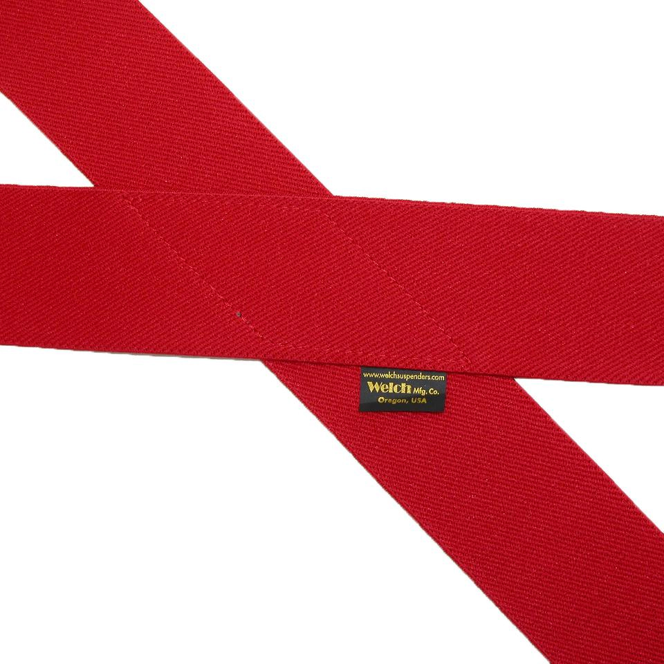 Welch Men's Big & Tall Elastic Clip-End 2 Inch Work Suspenders