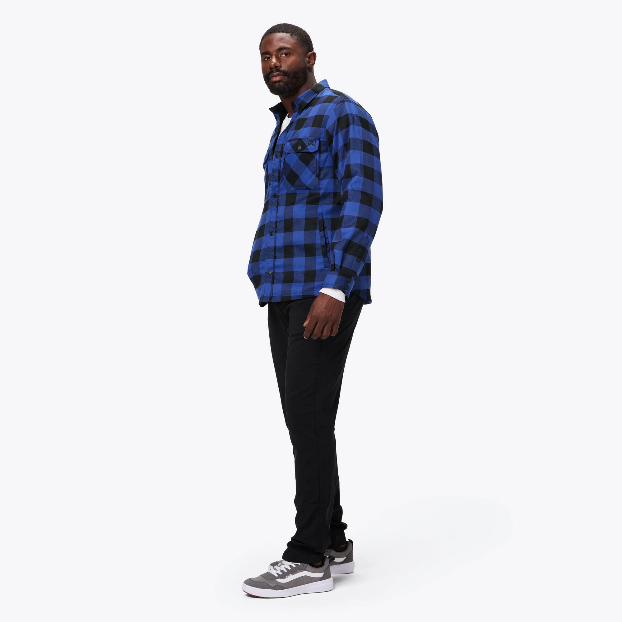 Mobile Warming Men's Flannel Heated Jacket