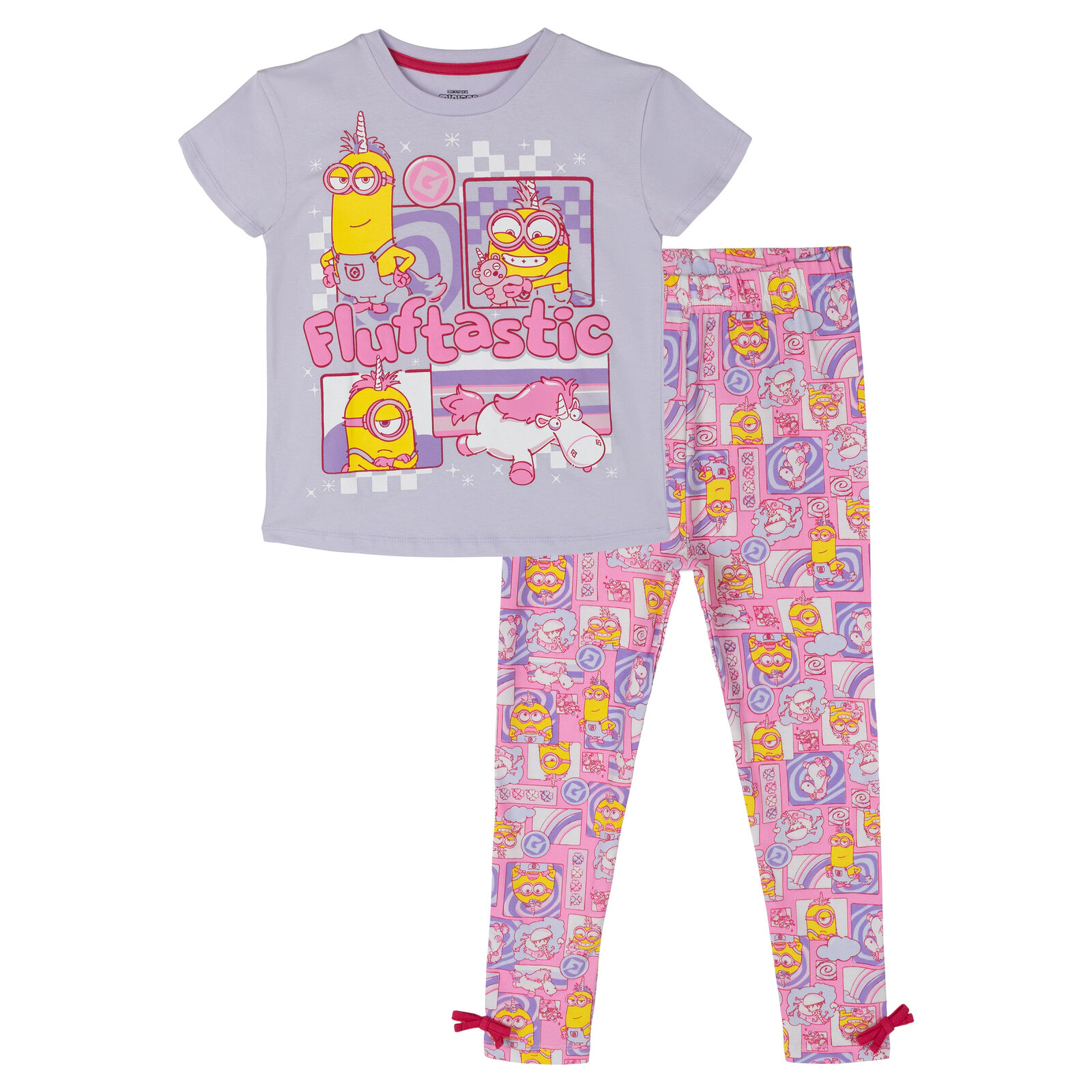 Minions Girls' 2-Piece T-Shirt and Leggings Set