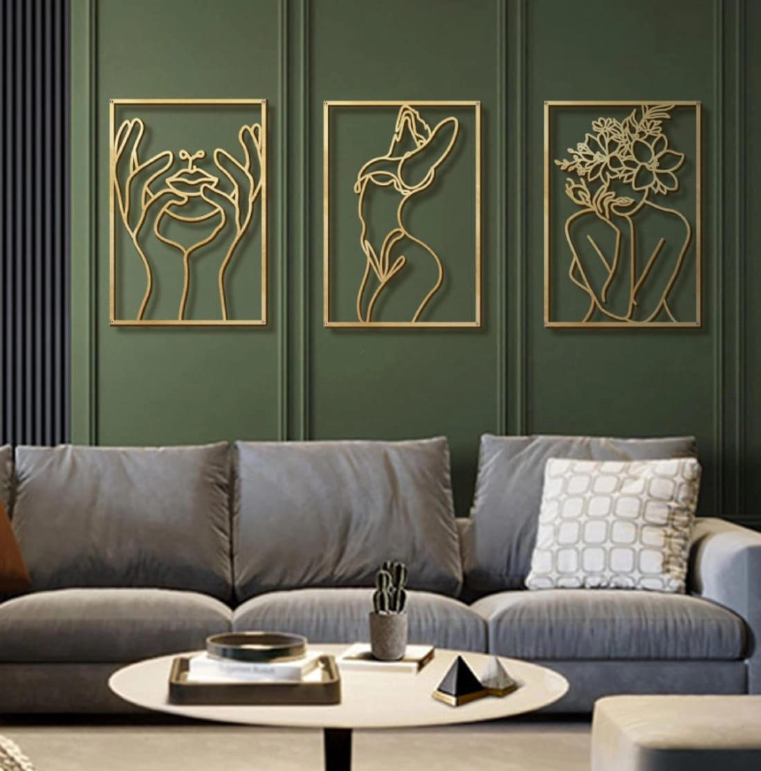 Living Hubss Classic Minimalist Style Abstract Wall Art