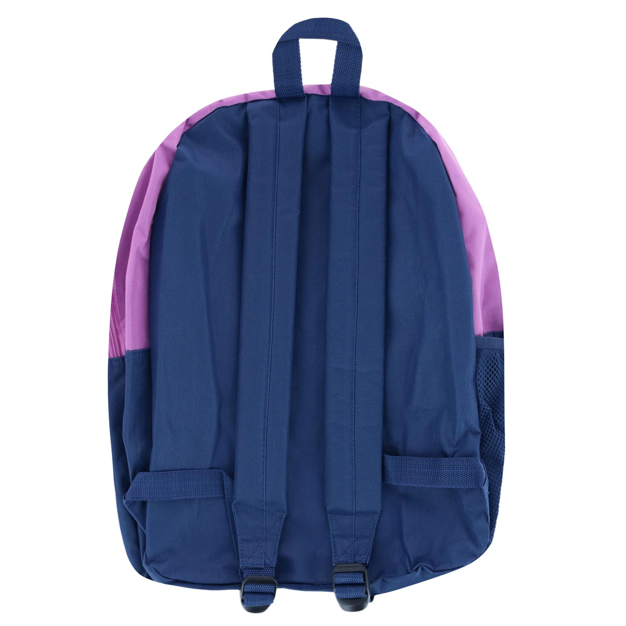 Trailmaker Girl's Trailmaker 18-Inch Two-Tone Backpack with Front Pocket