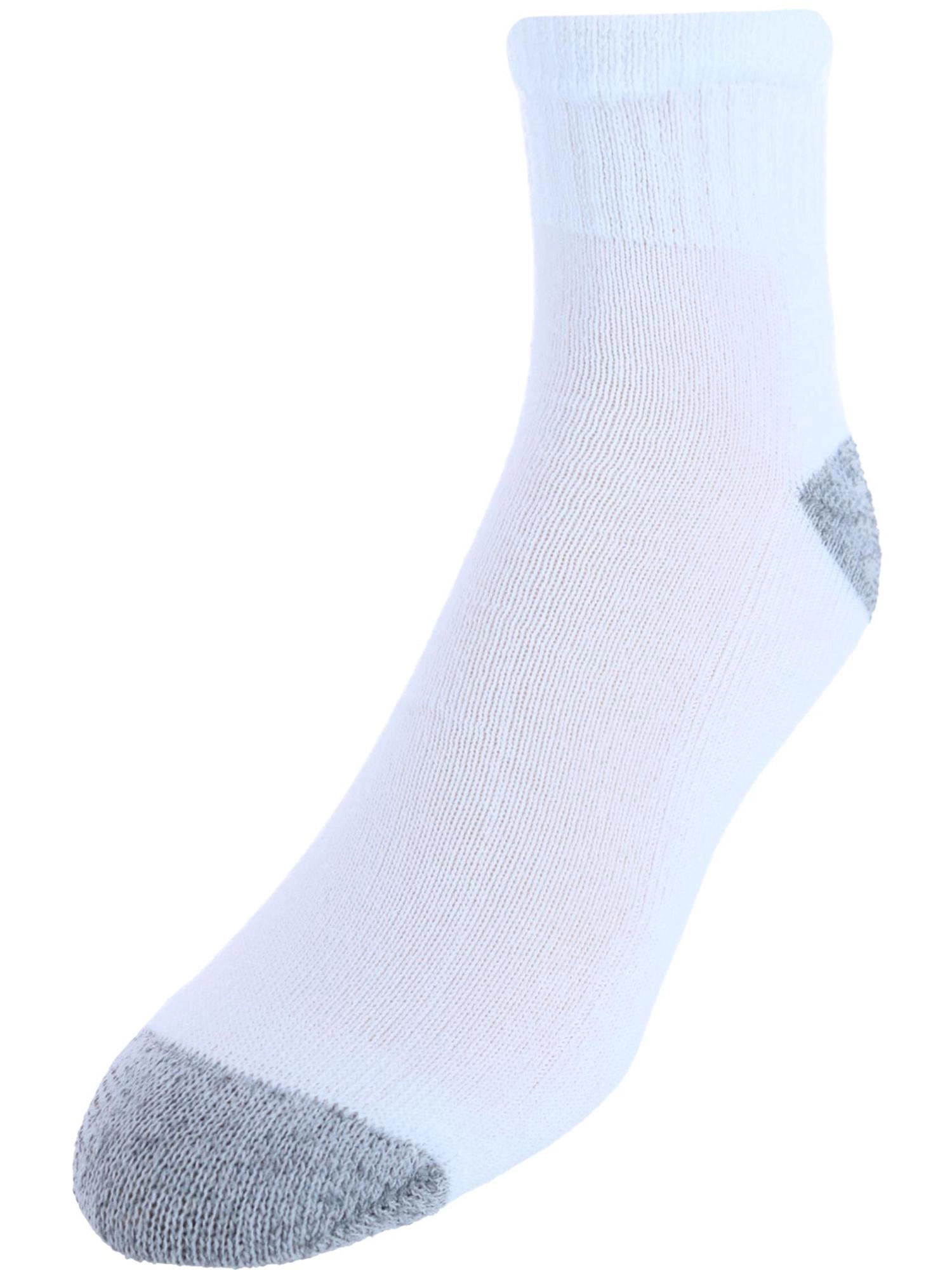 Sock Trends Men's Half Cushion Cotton Ankle Socks (10 Pair Pack)