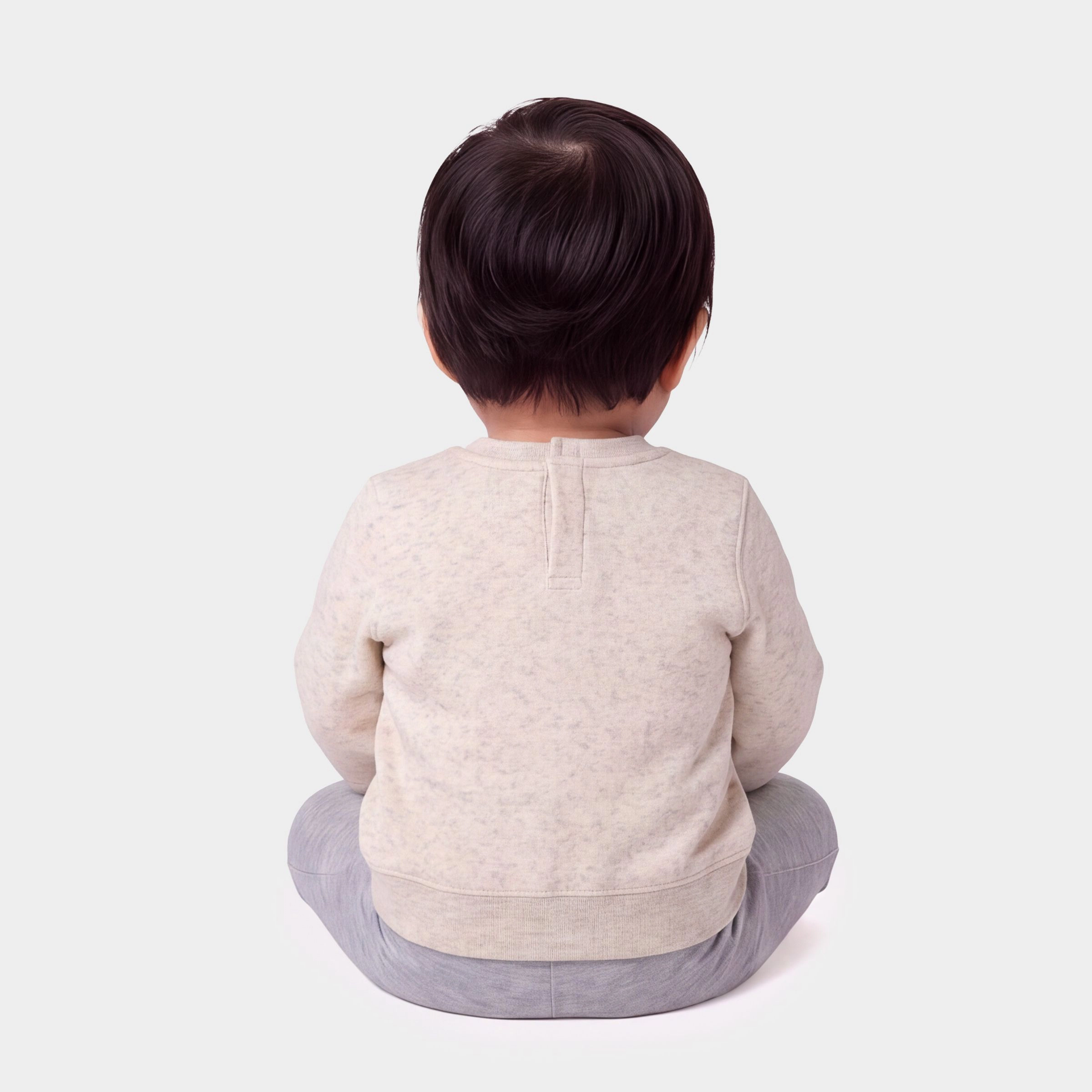 The Juniper Shop - Infant Crew Fleece Sweatshirt Spooky Season Stick Figures
