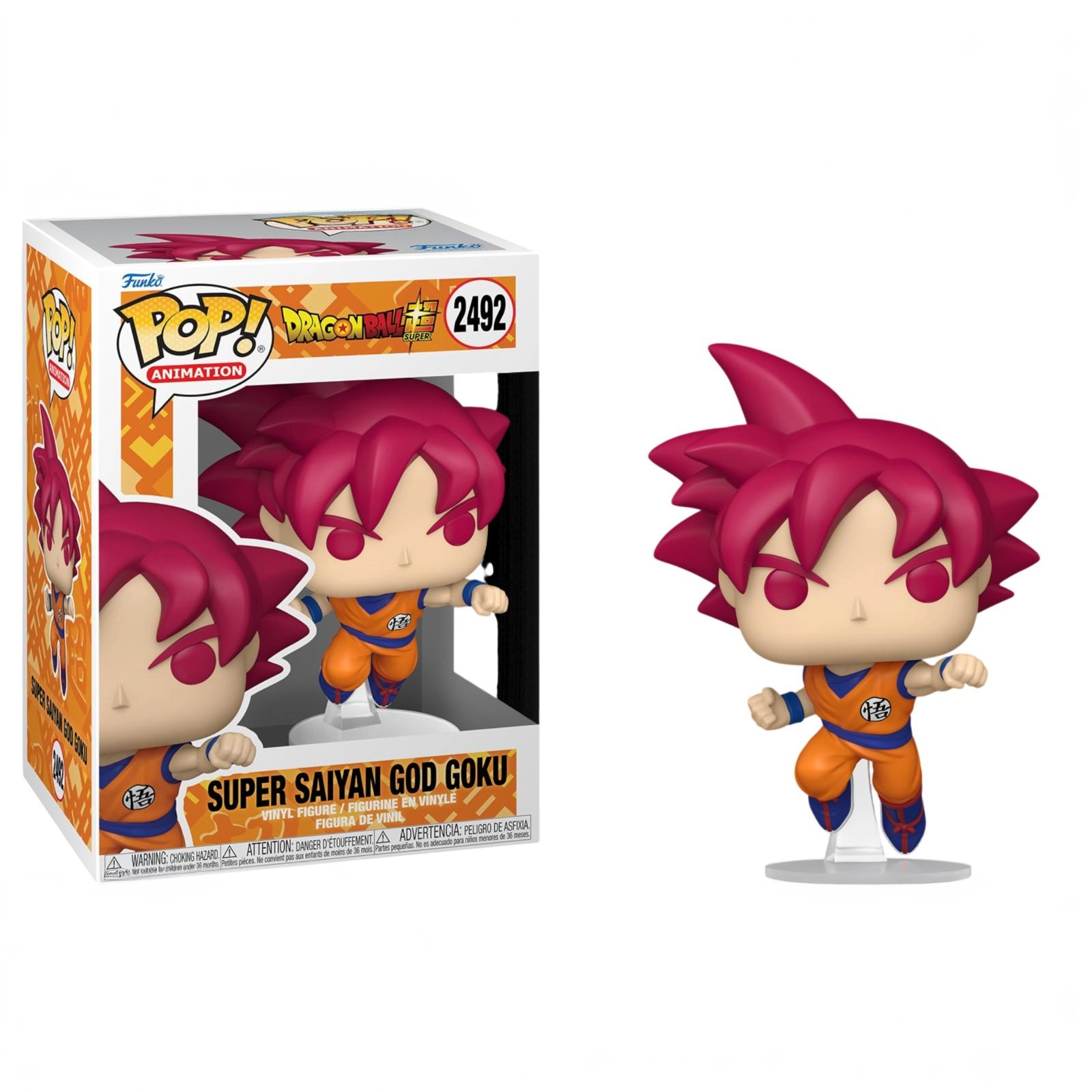 Funko Pop! Dragon Ball: Super Sayan God Goku #2492