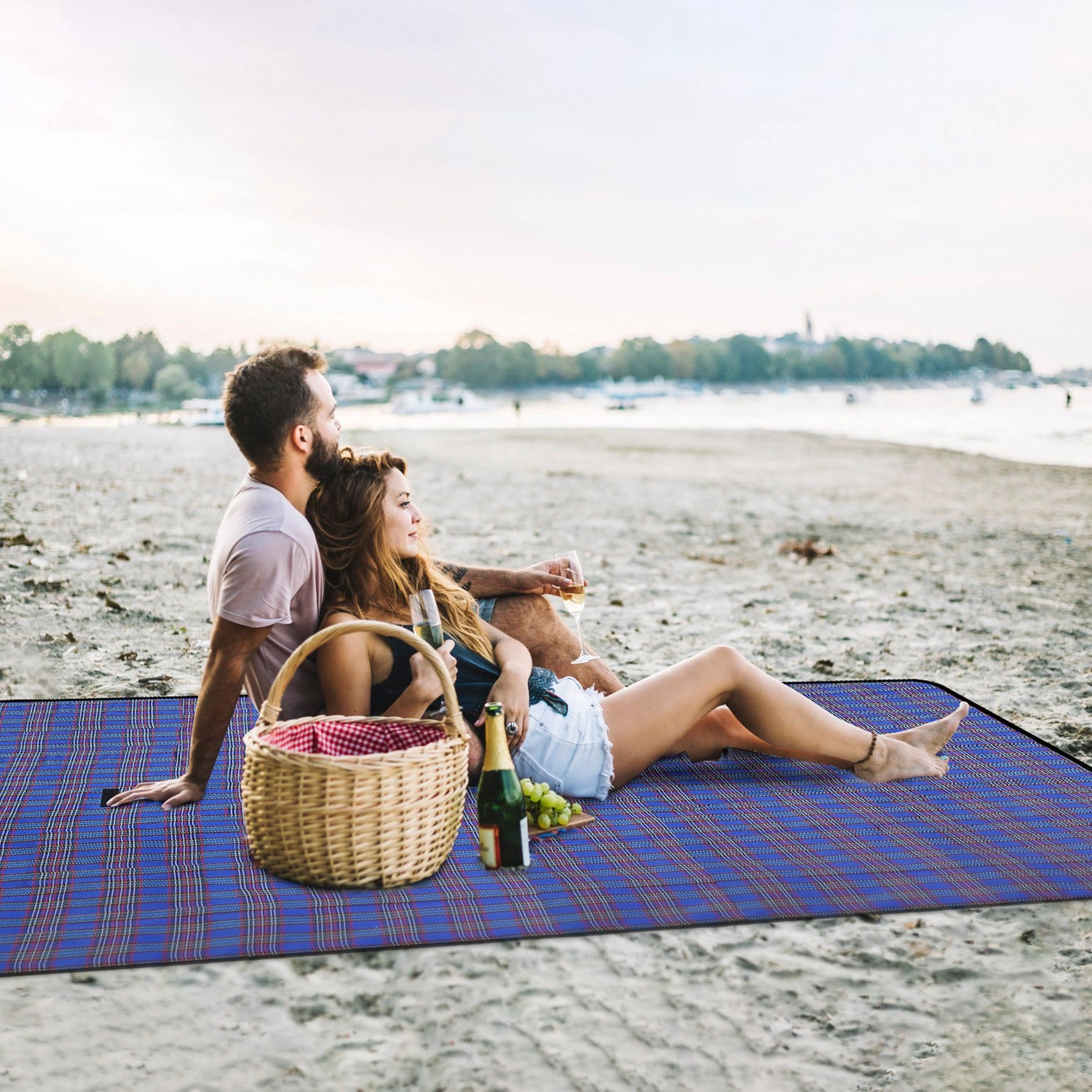 GBruno Waterproof Foldable Picnic Blanket