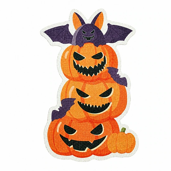 Alilang Pet Halloween Self-Adhesive Wall Furniture Cat Scratcher Pad 31.5 x 19.7 in