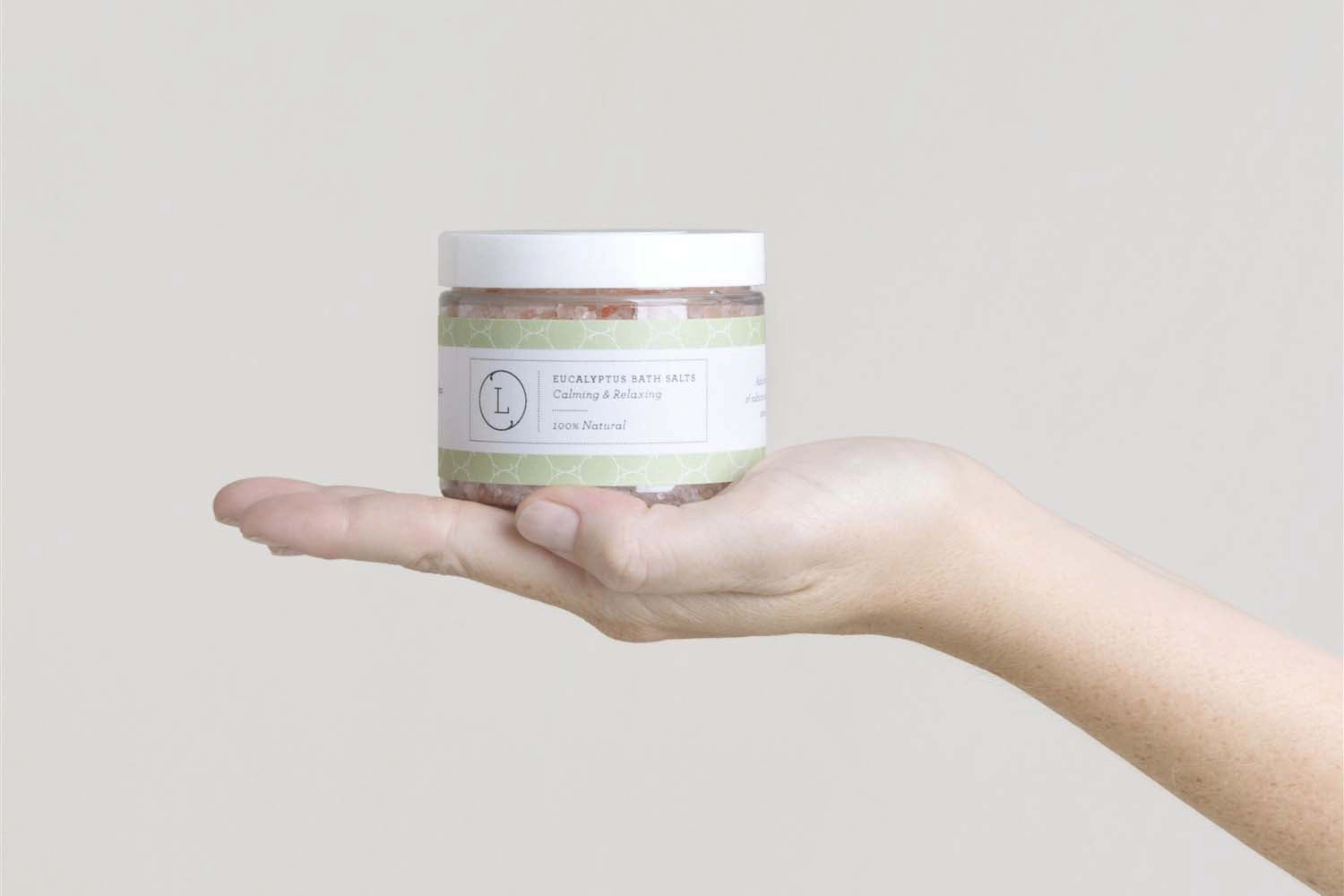 Lizush Natural Eucalyptus Bath Salts