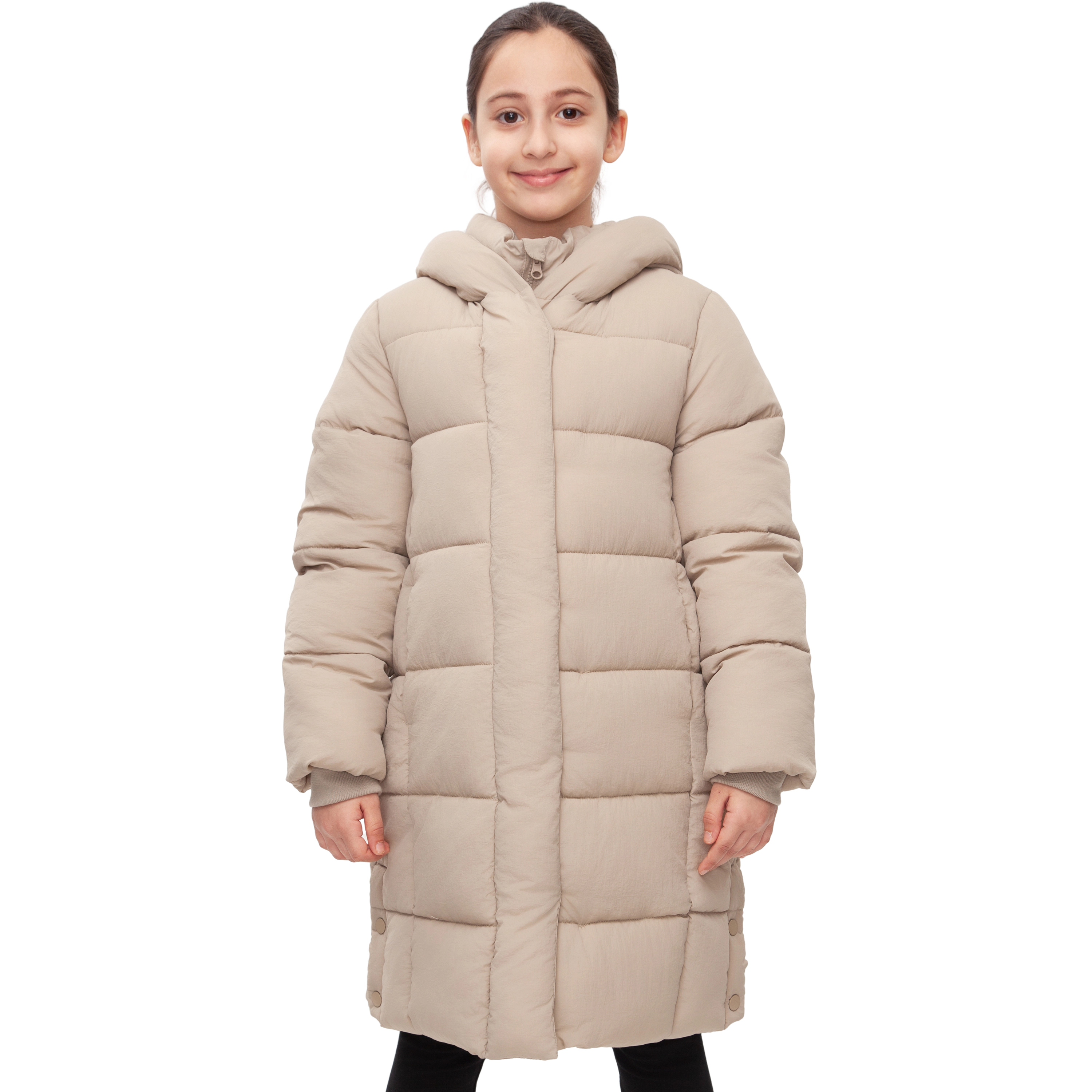 Rokka&Rolla Little & Big Kid Girls Knee Length Puffer Coat