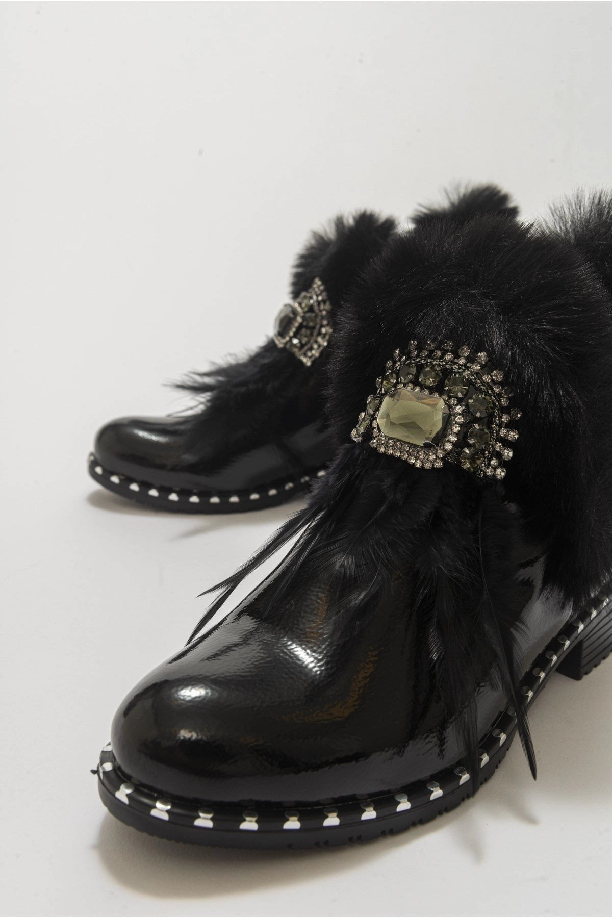 Prologue Shoes Womens Polina Fur Boot