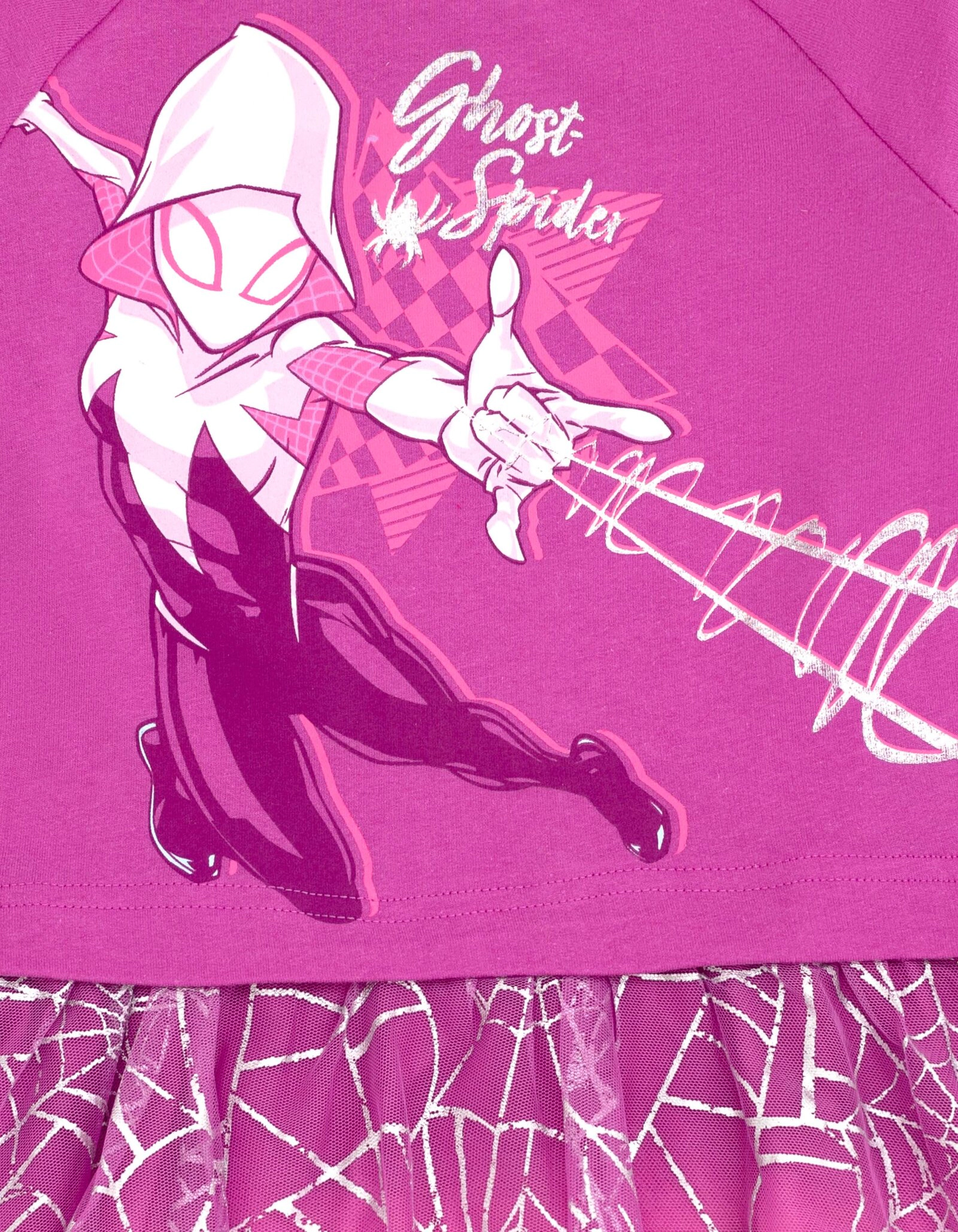 Marvel Spider-Verse Ghost-Spider Girls' Cosplay Tutu Dress
